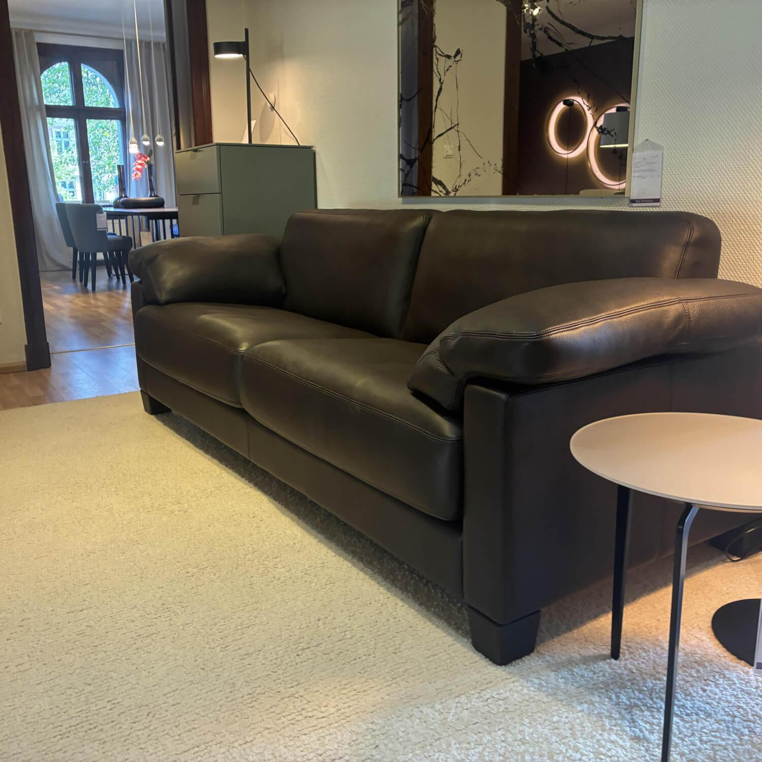 De Sede - Sofa DS-17/103 Leder 14 Club 77 Cigarro Braun - 6