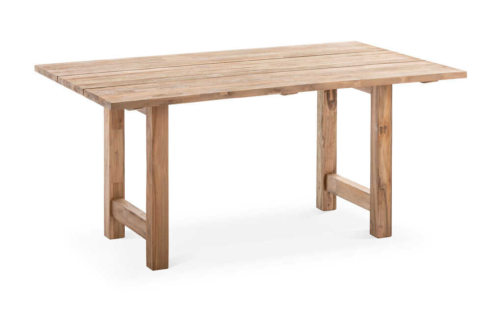 Tisch Unit Gestell Und Tischplatte Teak Recycelt