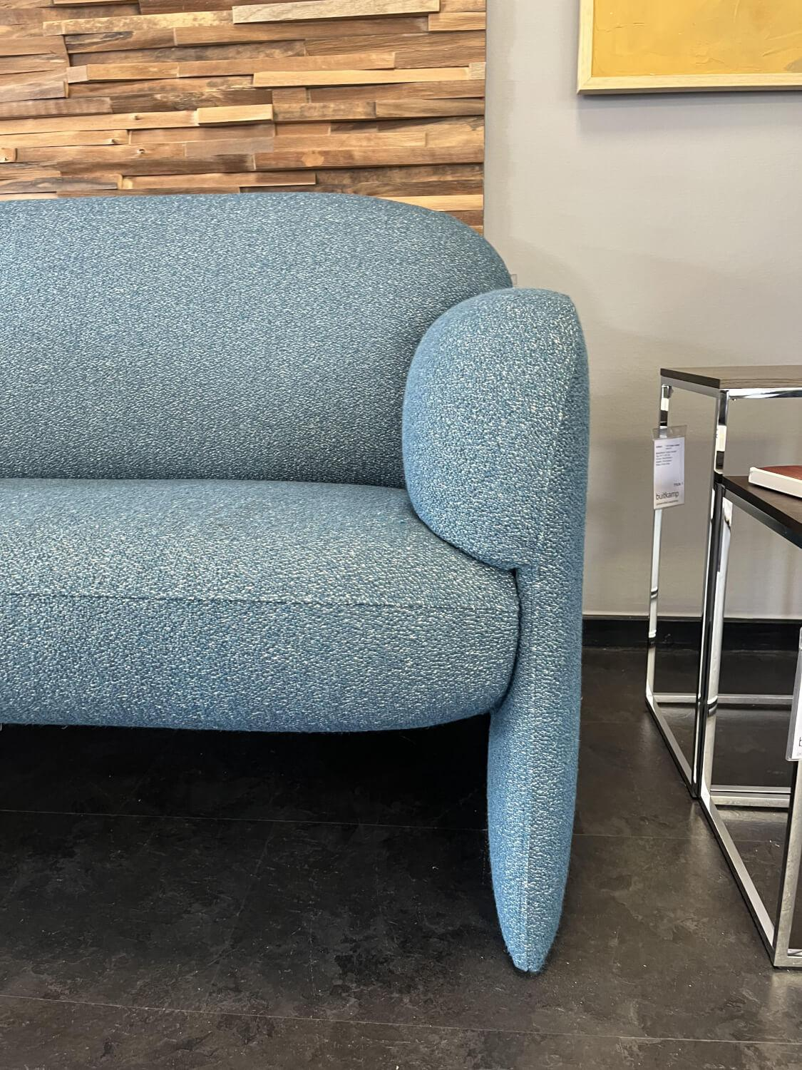 Leolux - Sofa Modius 2,5-Sitzer Hoch Stoff Mondo Aqua Blau - 2