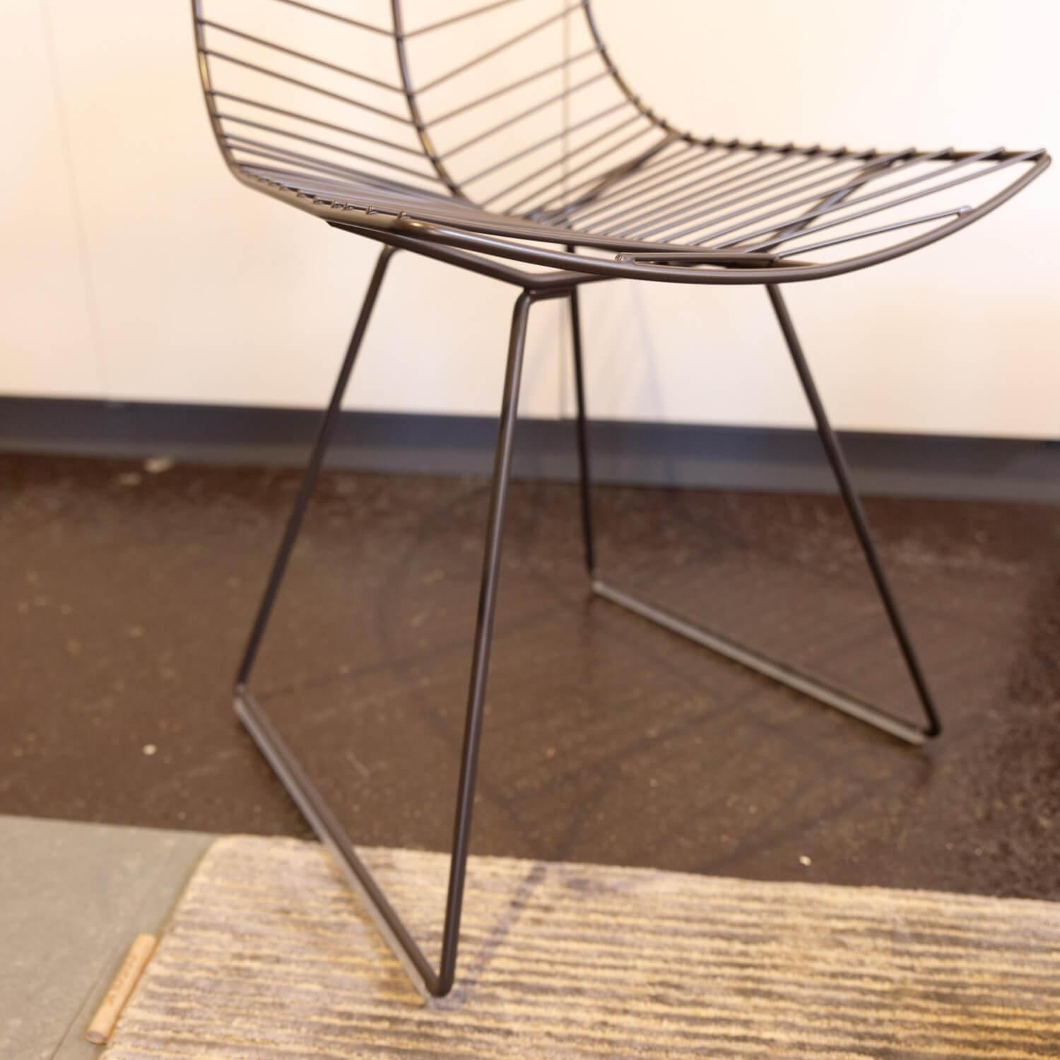 6er-Set Stuhl Leaf Outdoor Metall Pulverbeschichtet Braun