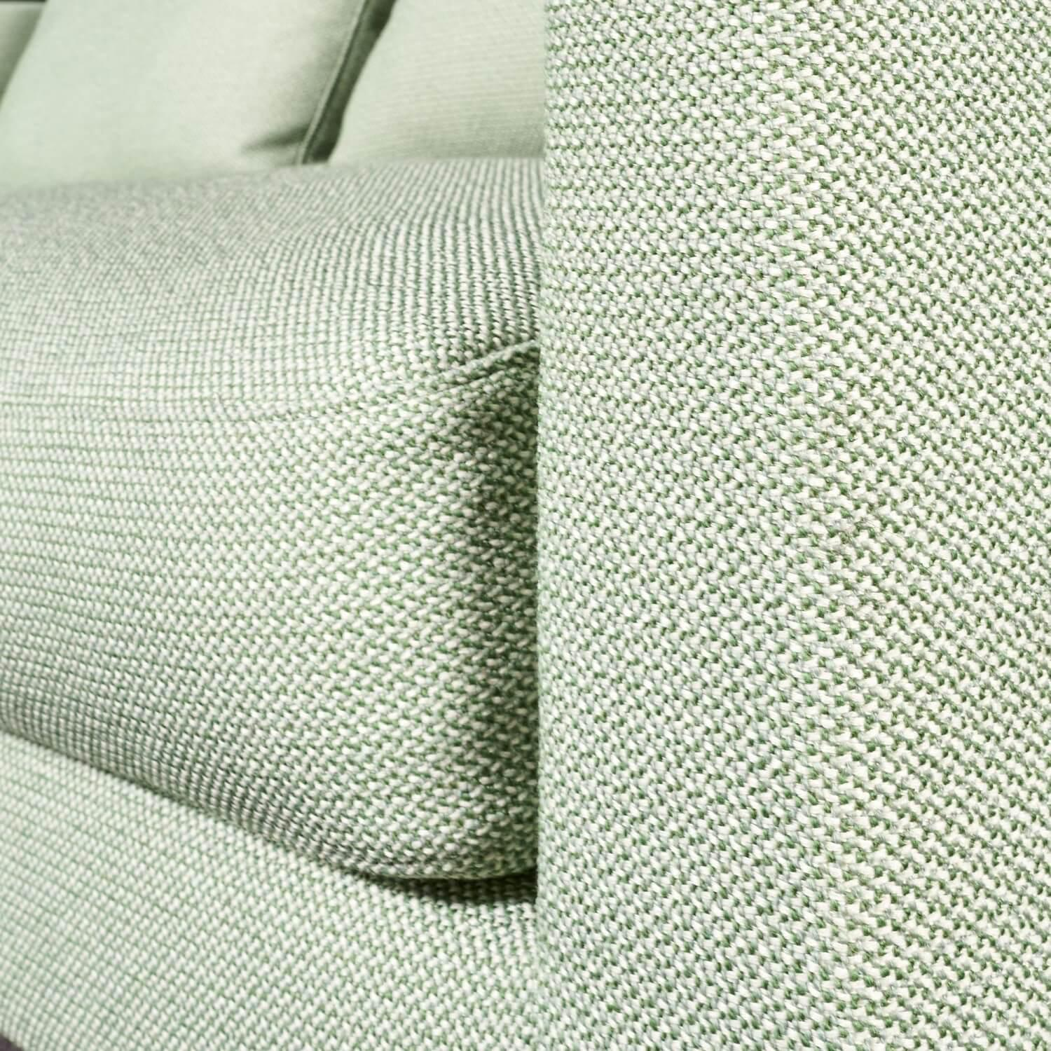 COR - Sofa Pilotis 78 Stoff 10077 Aloe Hellgrün Füße Schwarzchrom - 9