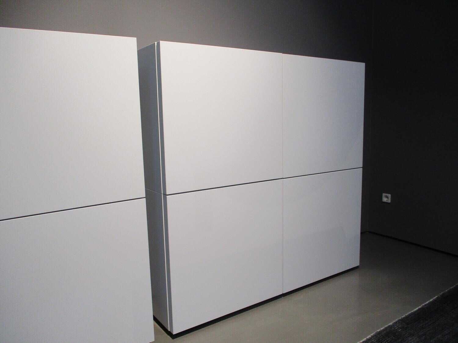 Kettnaker - Highboard Mio Holz Lack Weiß Floatglasböden - 2