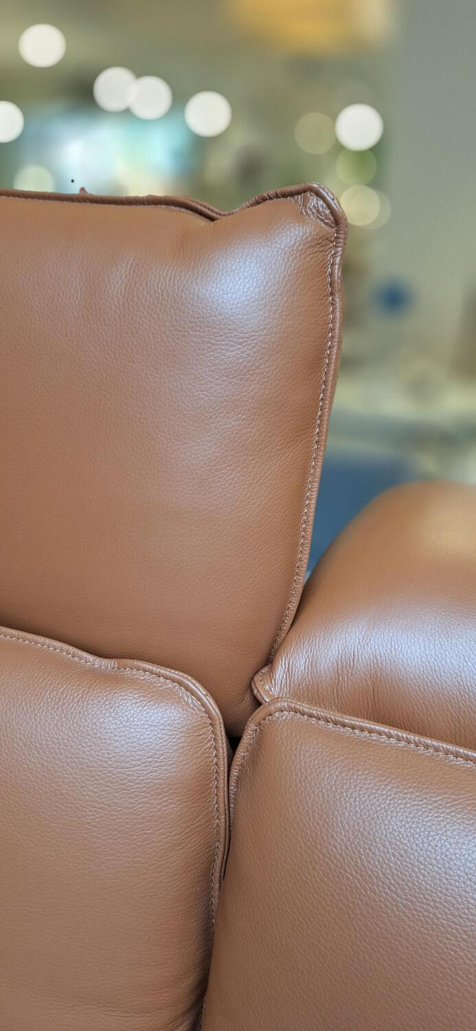 Rom - Garnitur Adora Leder Montana Cognac 2 Sofas - 4