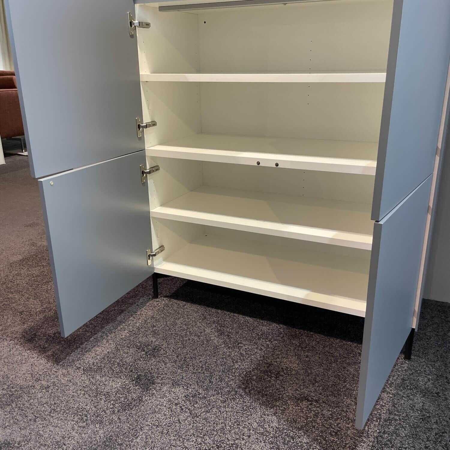 form1 - Container F10 Connect A22 Graphite Push to Open 4 Drehtüren - 7