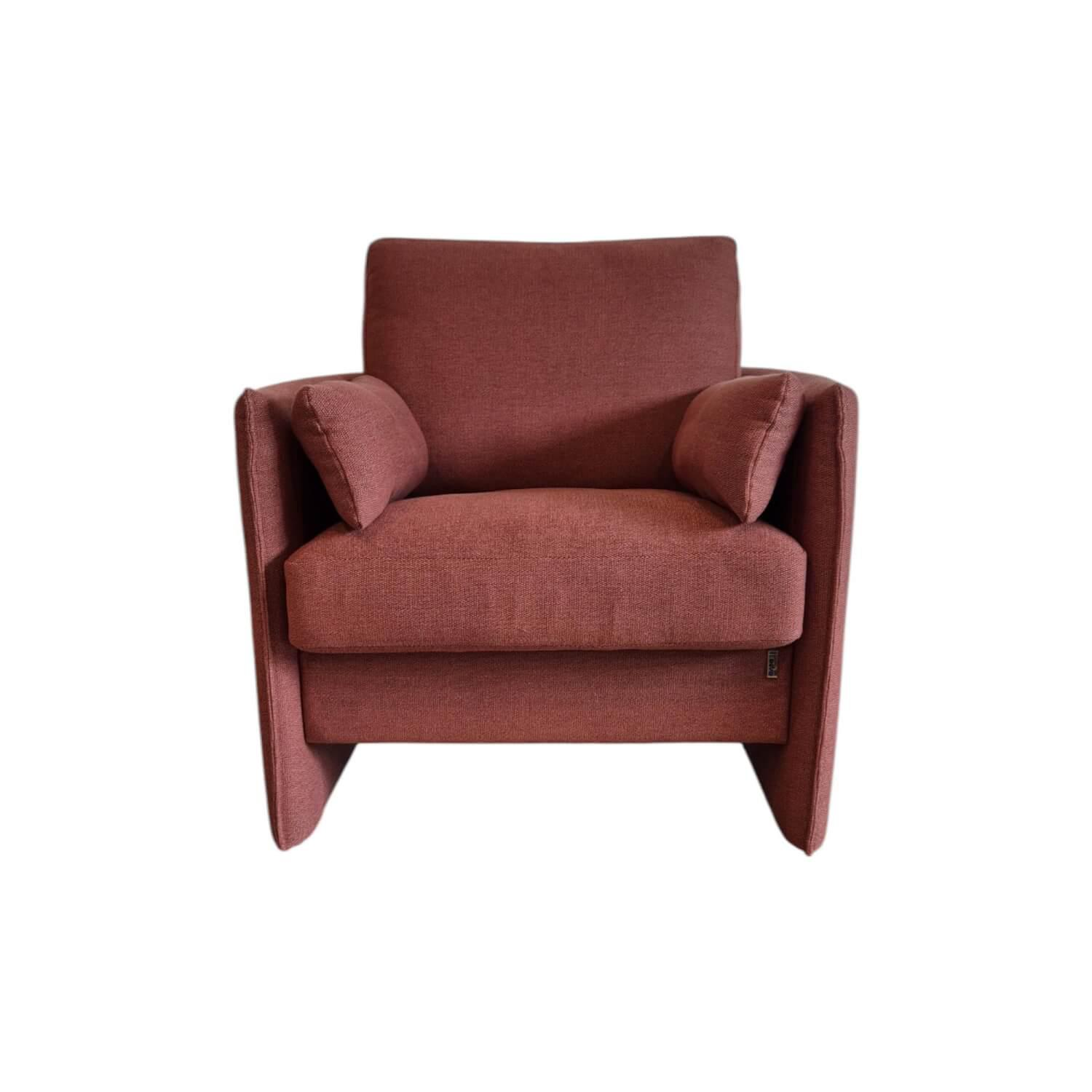 Erpo - Sessel CL 810 Stoff 18 Rosa Rot Gestell Mit Stoff Bezogen - 1