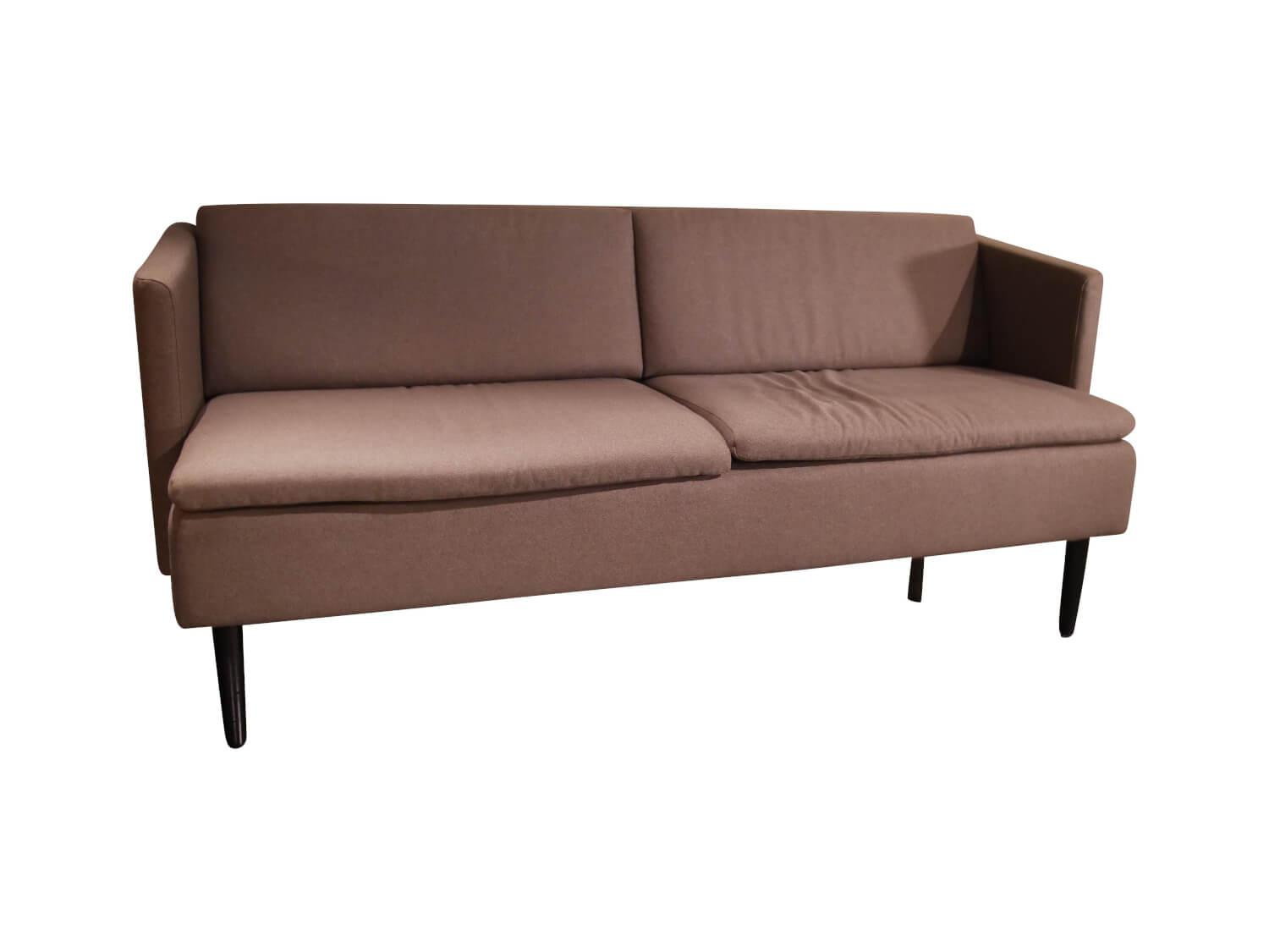 Spice 3S R 3 Sitzer Sofa Stoff Calido 579 Farbe 86 Brown PG5 Gestell 36 Black Wood