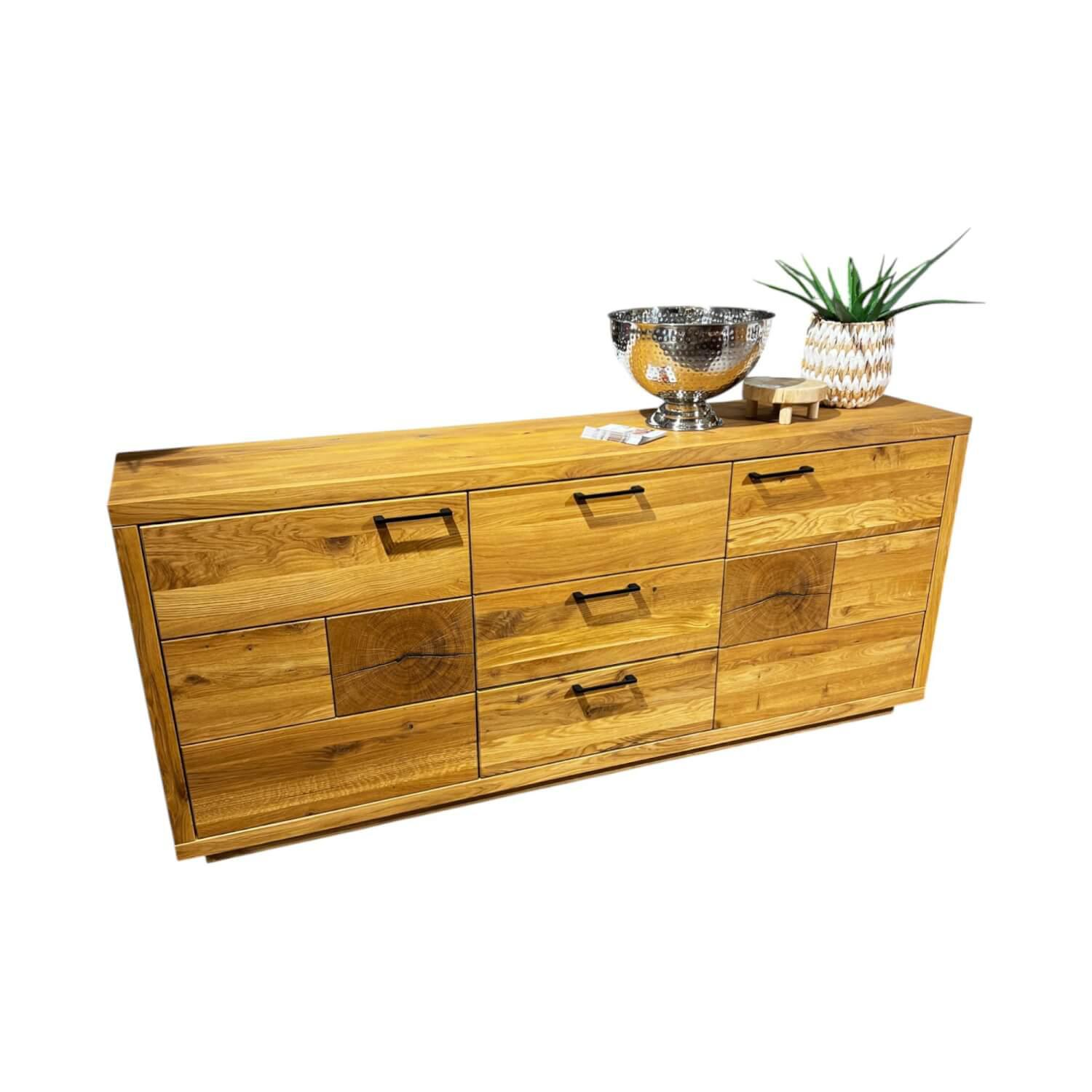 Natura - Sideboard Hartford Eiche Natur Geölt Mit Hirnholz - 1