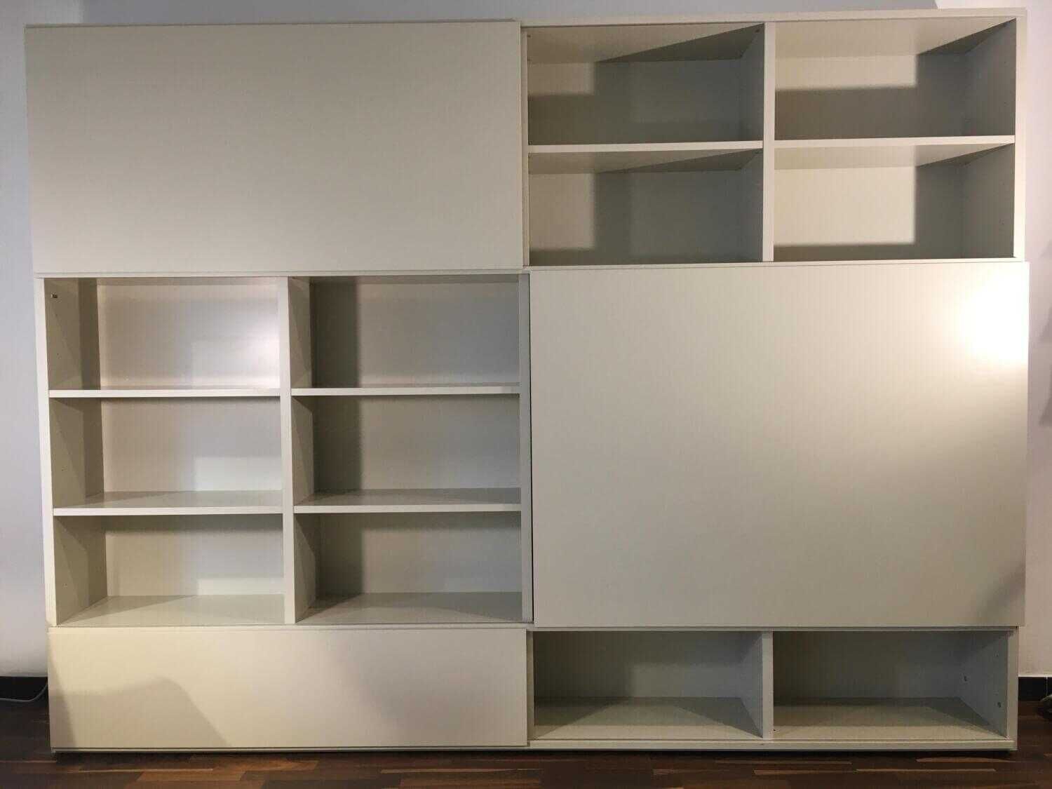 interl-C3-BCbke-schrank-studimo-lack-creme-mit-tv-element-und-3-schiebet-C3-BCren-3100c36c0c95IQ7491U3nVgYH Interlübke - Schrank Studimo Lack Creme mit TV-Element und 3 Schiebetüren - 2