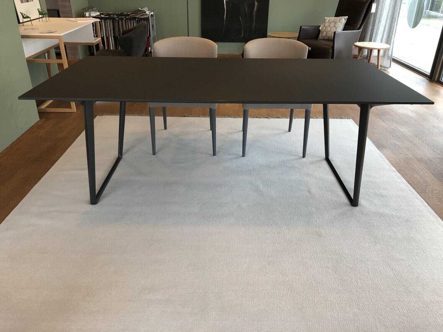 mdf-italia-tisch-axy-extension-fenix-p-080-mattschwarz-gestell-nickel-e3a3212547ffky77oFejm6YnI MDF Italia - Tisch Axy Extension Fenix P 080 Mattschwarz Gestell Nickel - 6