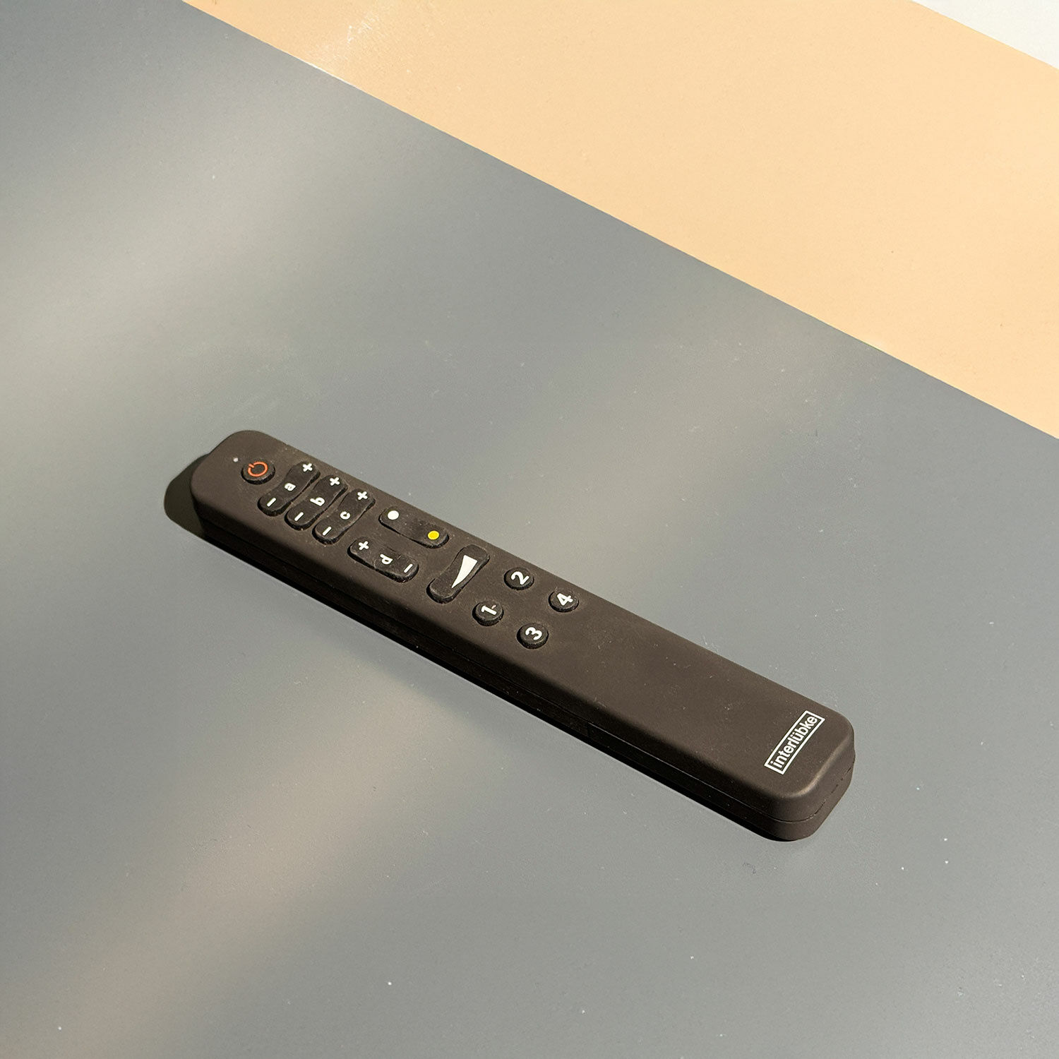 Interlübke - Regalkombination Lilu Mattlack M82 Atlantic Blau M10 Bronze Metallic Mit Beleuchtung  - 7