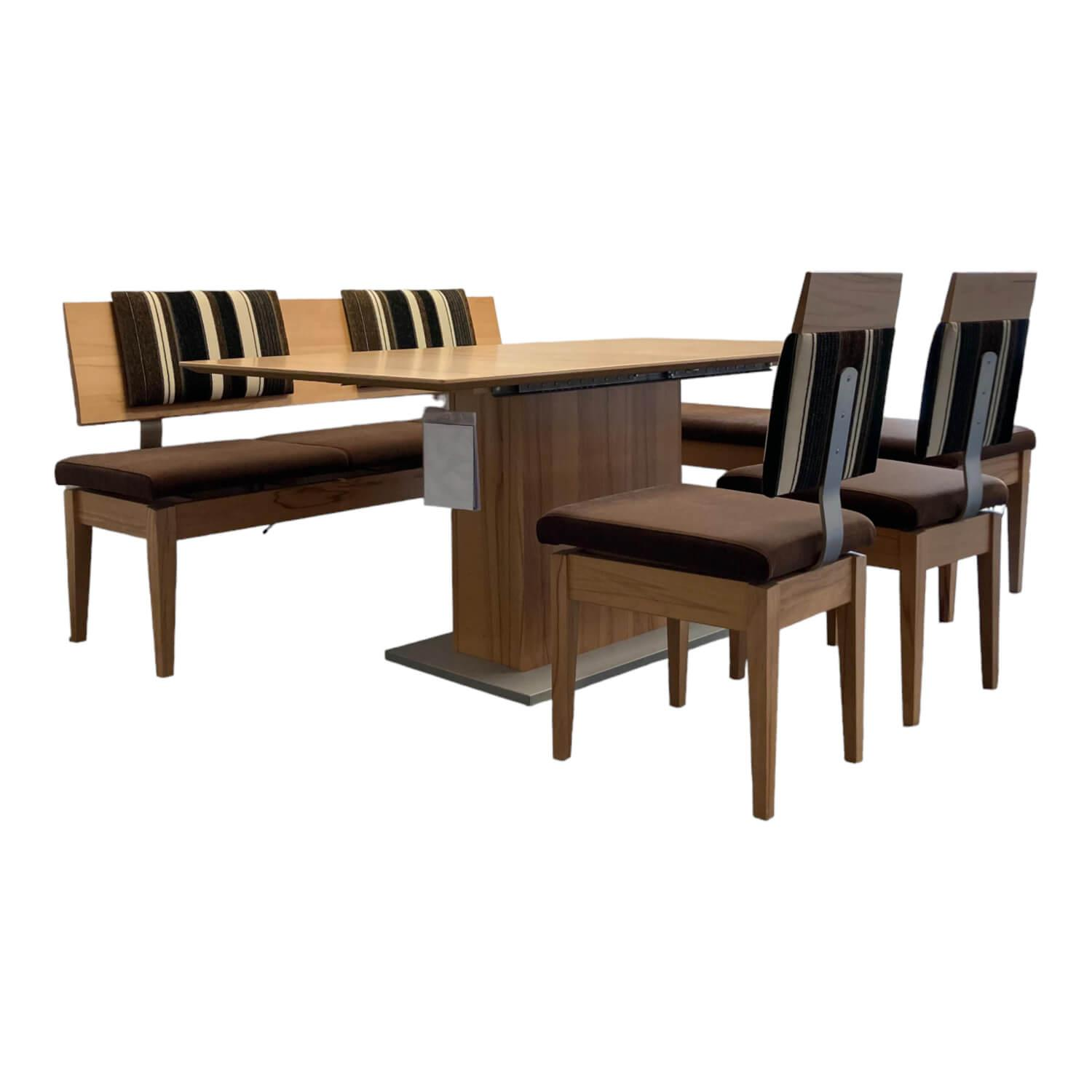 Essgruppe Modell Multisit mit 1 Säulentisch 2 Bänke 2 Stühle mit Funktion