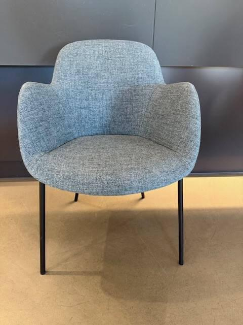 Walter Knoll - Set van 6 stoelen Sheru Stof Gaia 7886 Vintage 1435 Blauw Toermalijn - 6