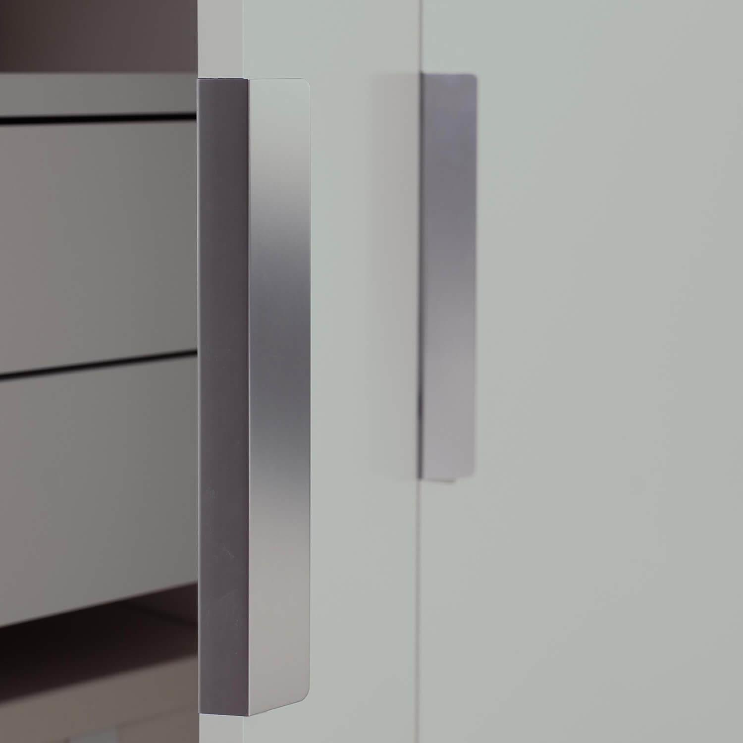Interlübke - Kleiderschrank Base Ausführung Lack Matt M03 Schneeweiß - 4