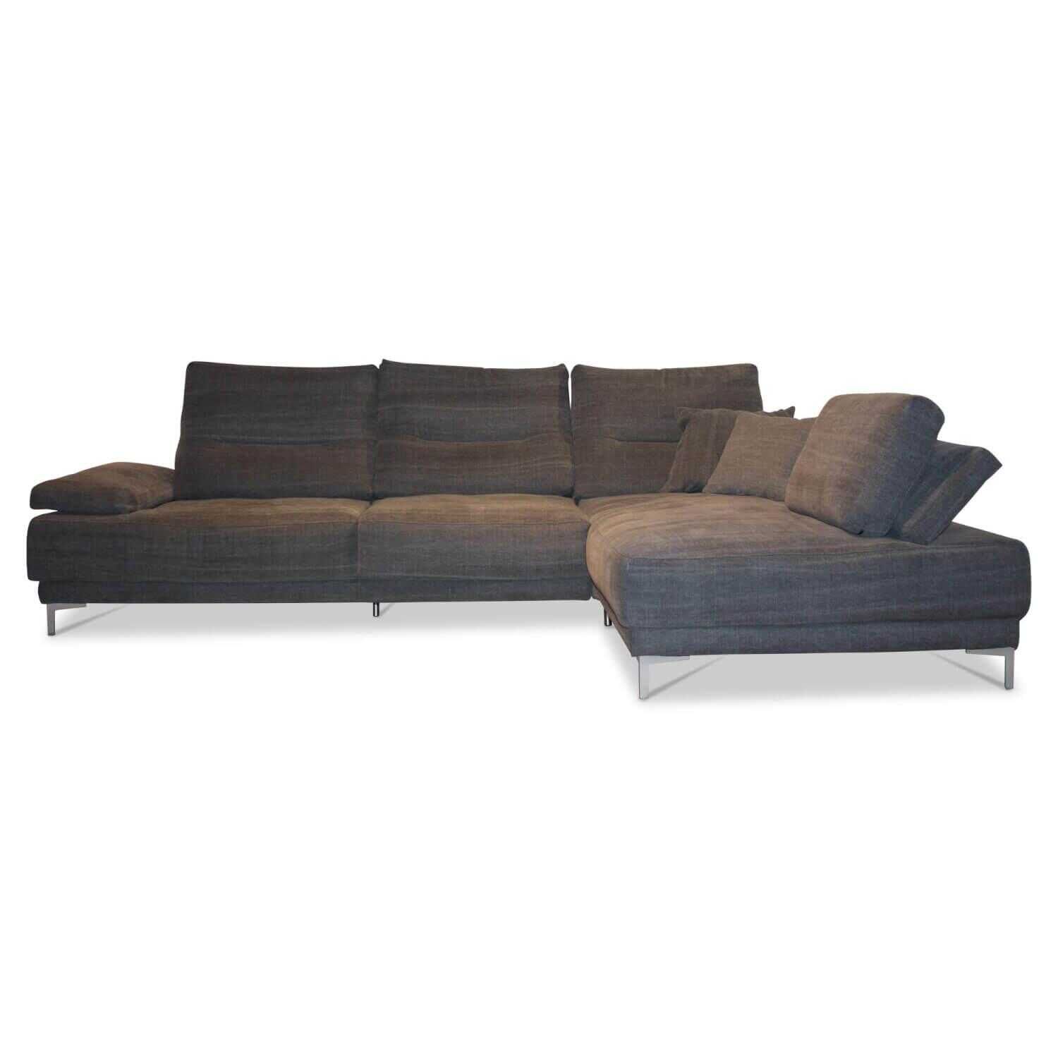 global-ecksofa-malaga-stoff-0905-80-grau-fu-C3-9F-alu-poliert-4bee62f78815CIp10XcjCH431 Global - Ecksofa Malaga Stoff 0905-80 Grau Fuß Alu Poliert - 1