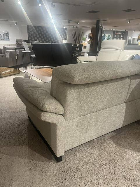 Erpo - Garnitur Avantgarde 915 Stoff PG19 Serra 2041.01 Beige Füße Schwarz - 6