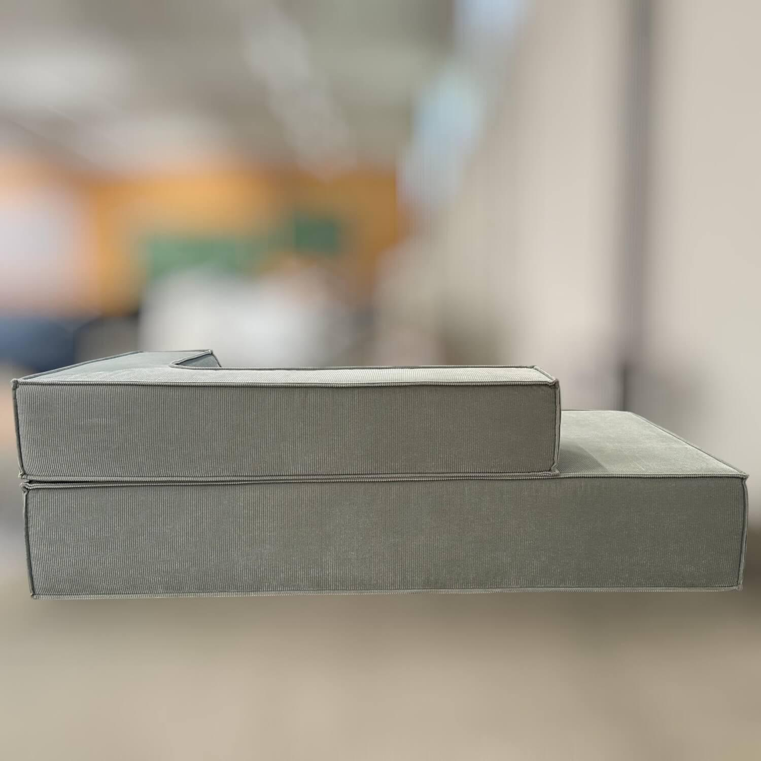 COR - Sofa Trio 59400 Stoff 9083 Zartgrün Mit Stopp Gleitern Kunststoff - 6