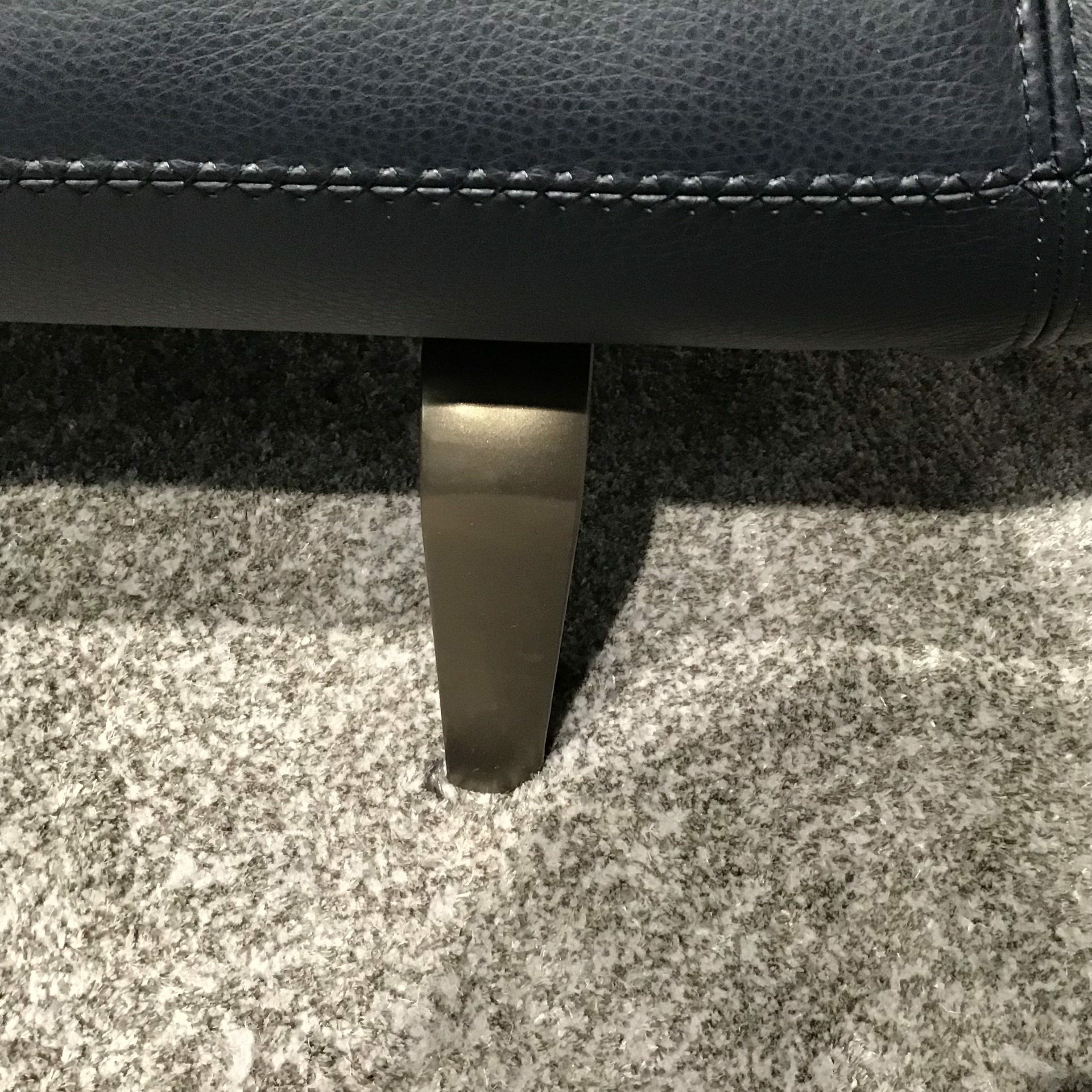 Leolux - Sofa Devon 3-seater leather 14410 Raffino 130 Dragonfly Black - 3