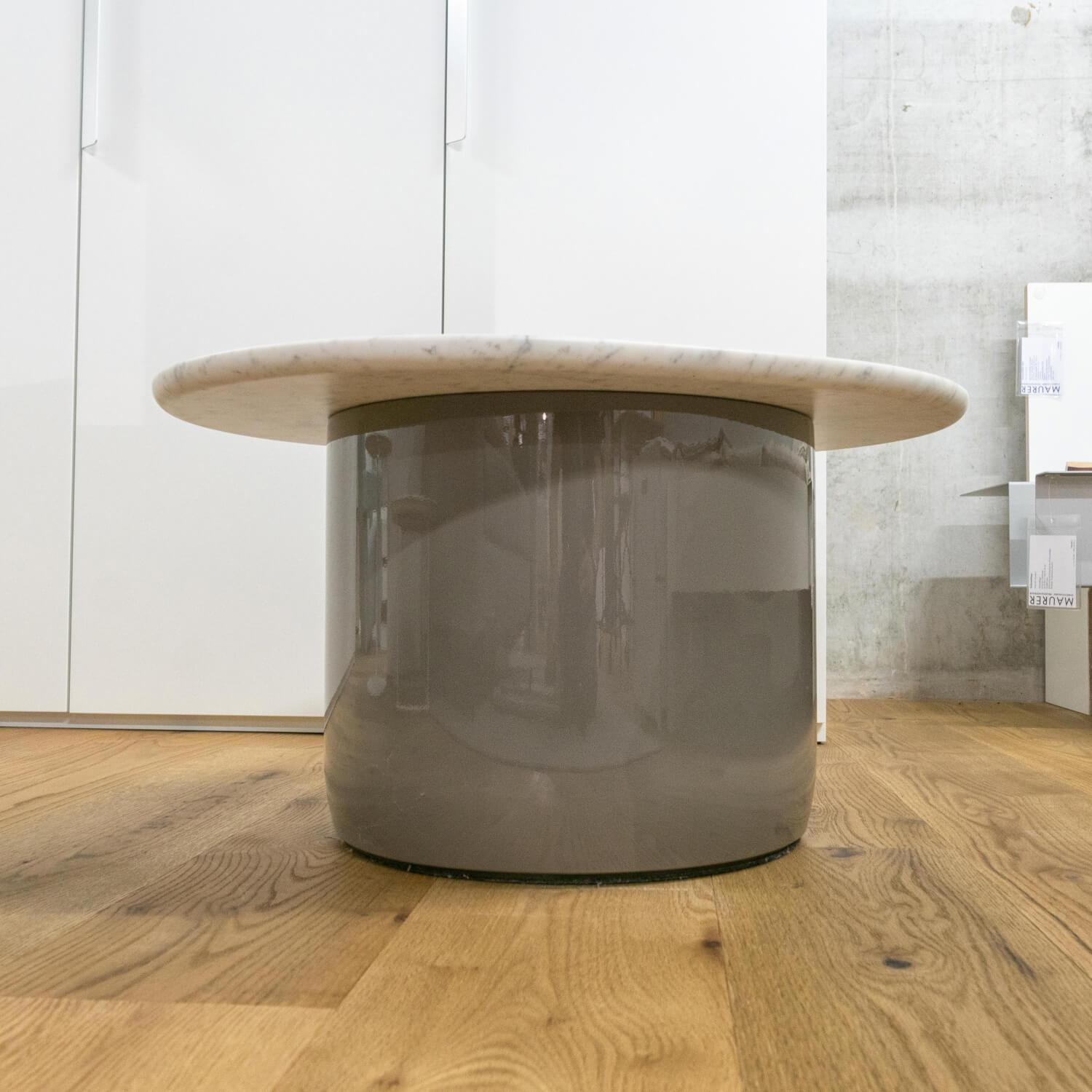 B&B Italia - Beistelltisch Button Oval Marmor Weiss - 2