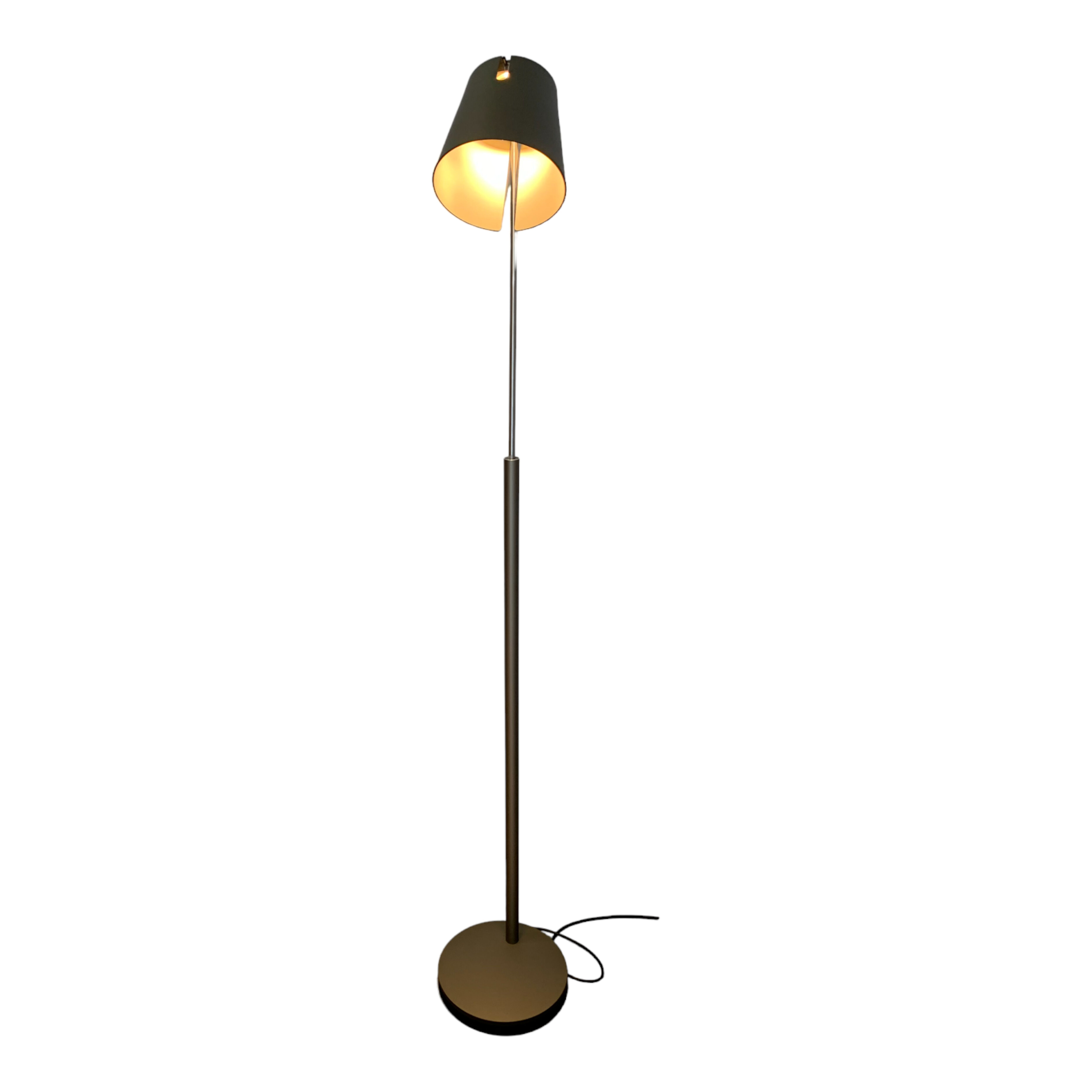 Stehleuchte Fez S Aluminium Graubeige Bronze