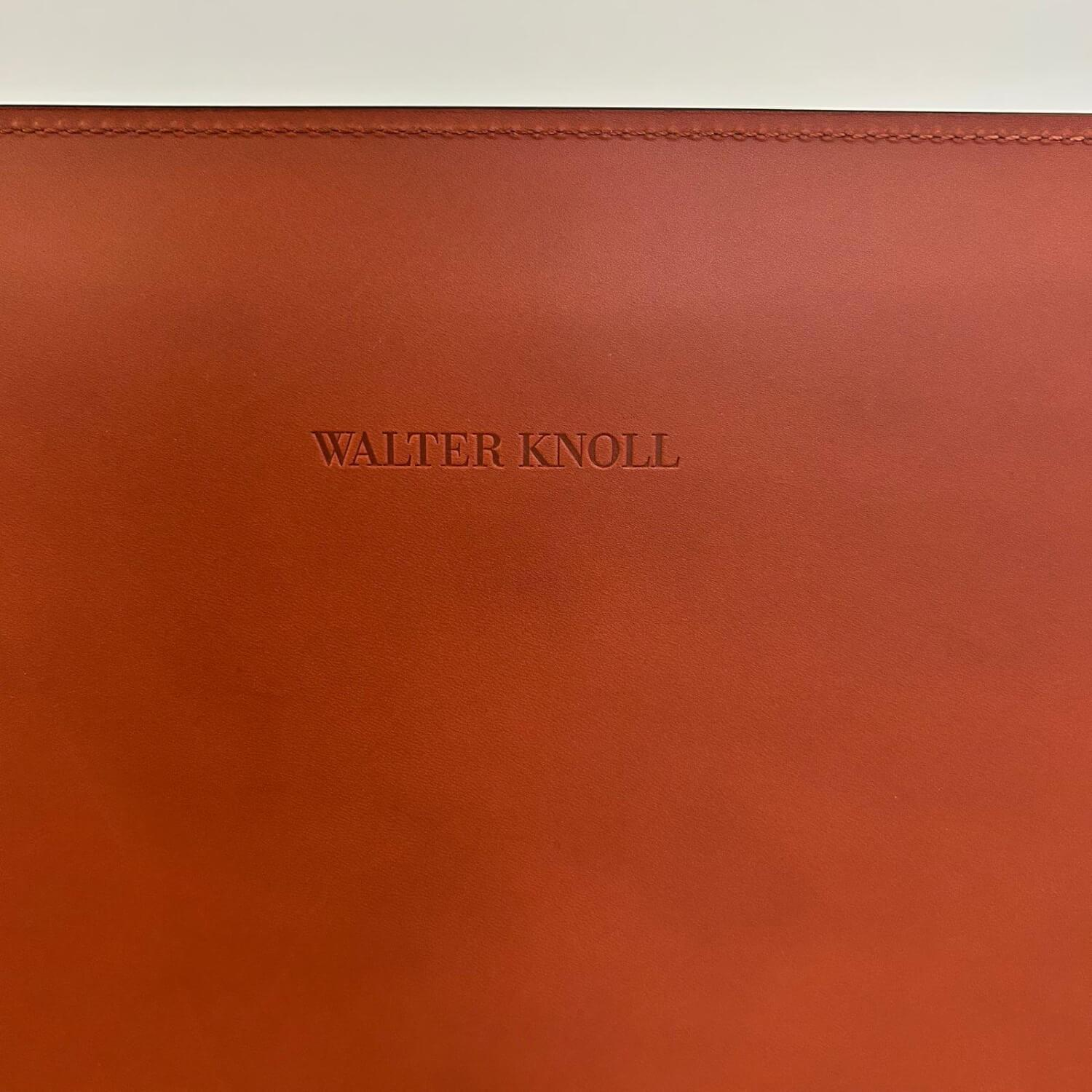 Walter Knoll - Barhocker Saddle Chair 1248 Leder Saddle Sherry Braun Fußstütze Stahl Schwarz Mit Kunststoffgleitern - 6