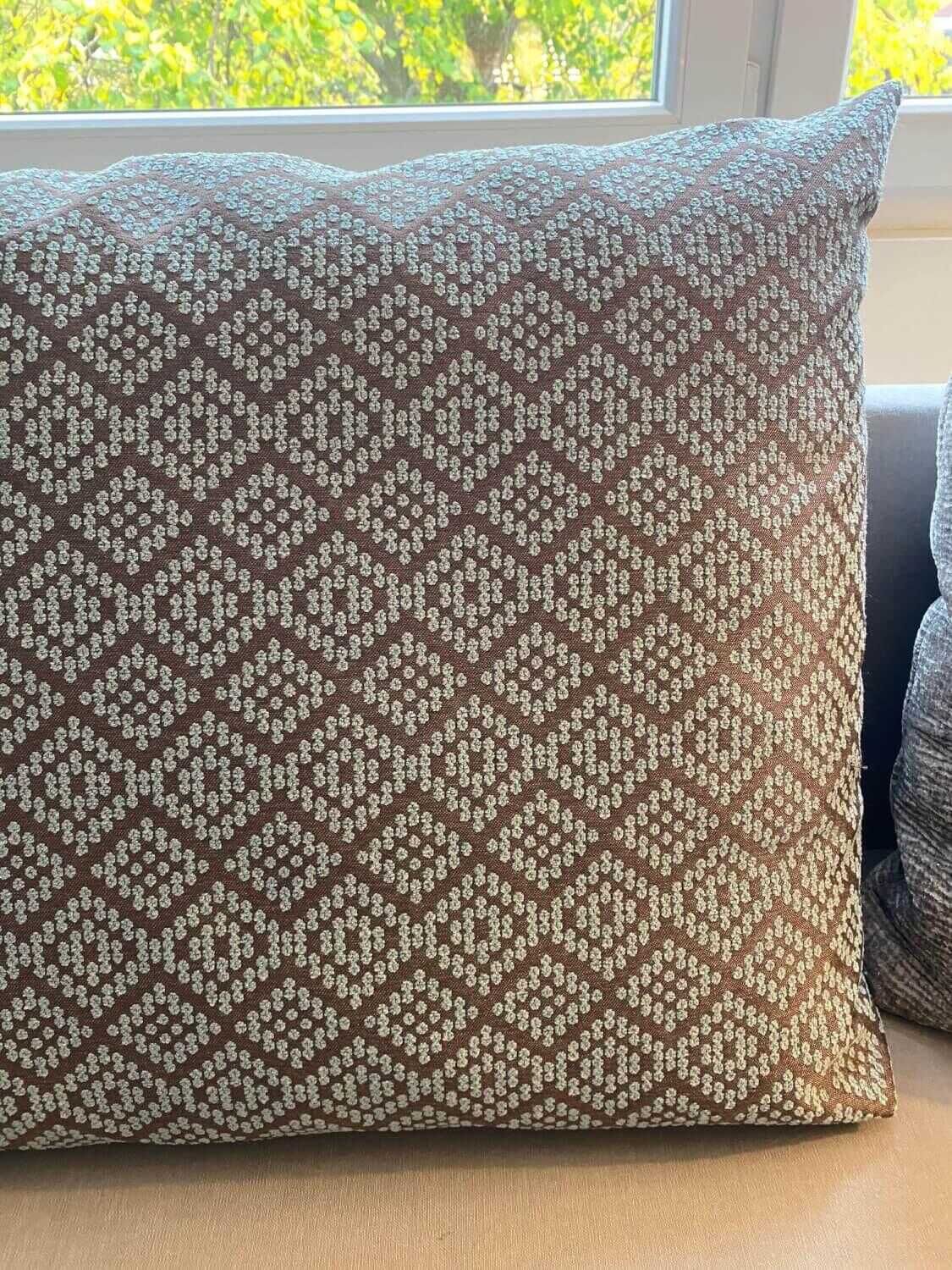Signet - Schlafsofa Tatu Stoff Villa Nova Sahara III Grau mit ausklappbarer Liegefläche - 4