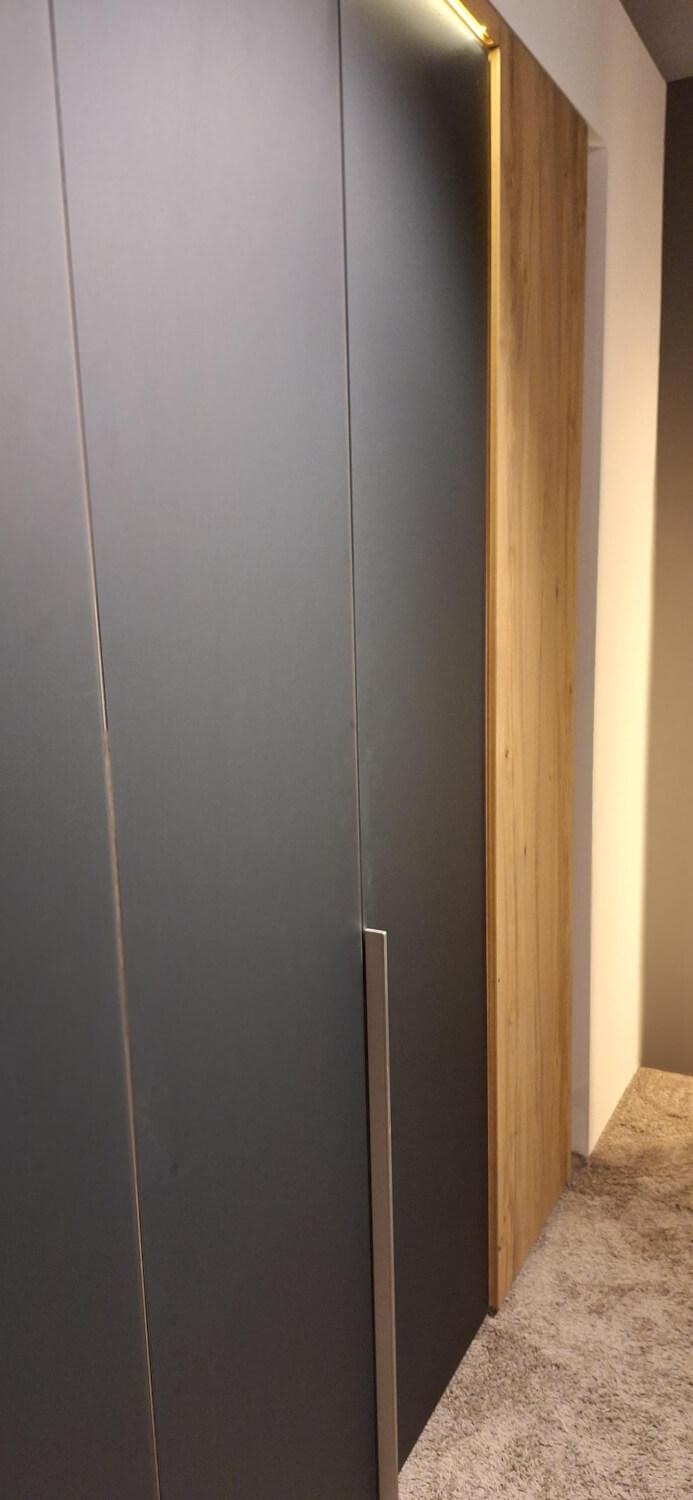 Voglauer - Schlafzimmer V Alpin Sleeping Eiche Altholz Glas Anthrazit Mit Beleuchtung - 20