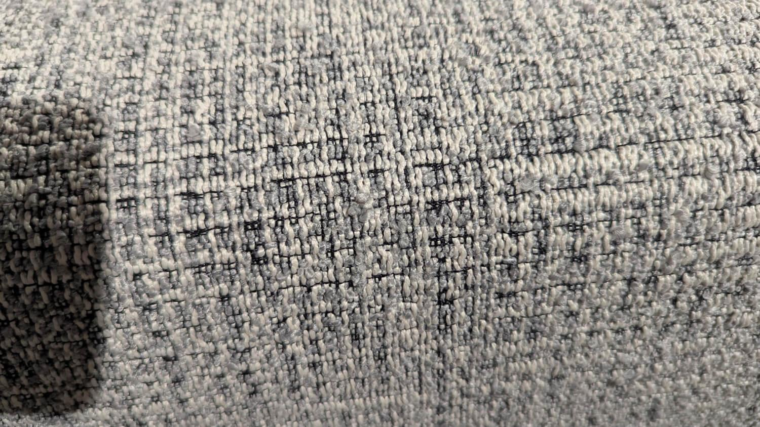 Restyl - Schlafsofa Enya Stoff 2-7074 Grau Füße Schwarz - 2