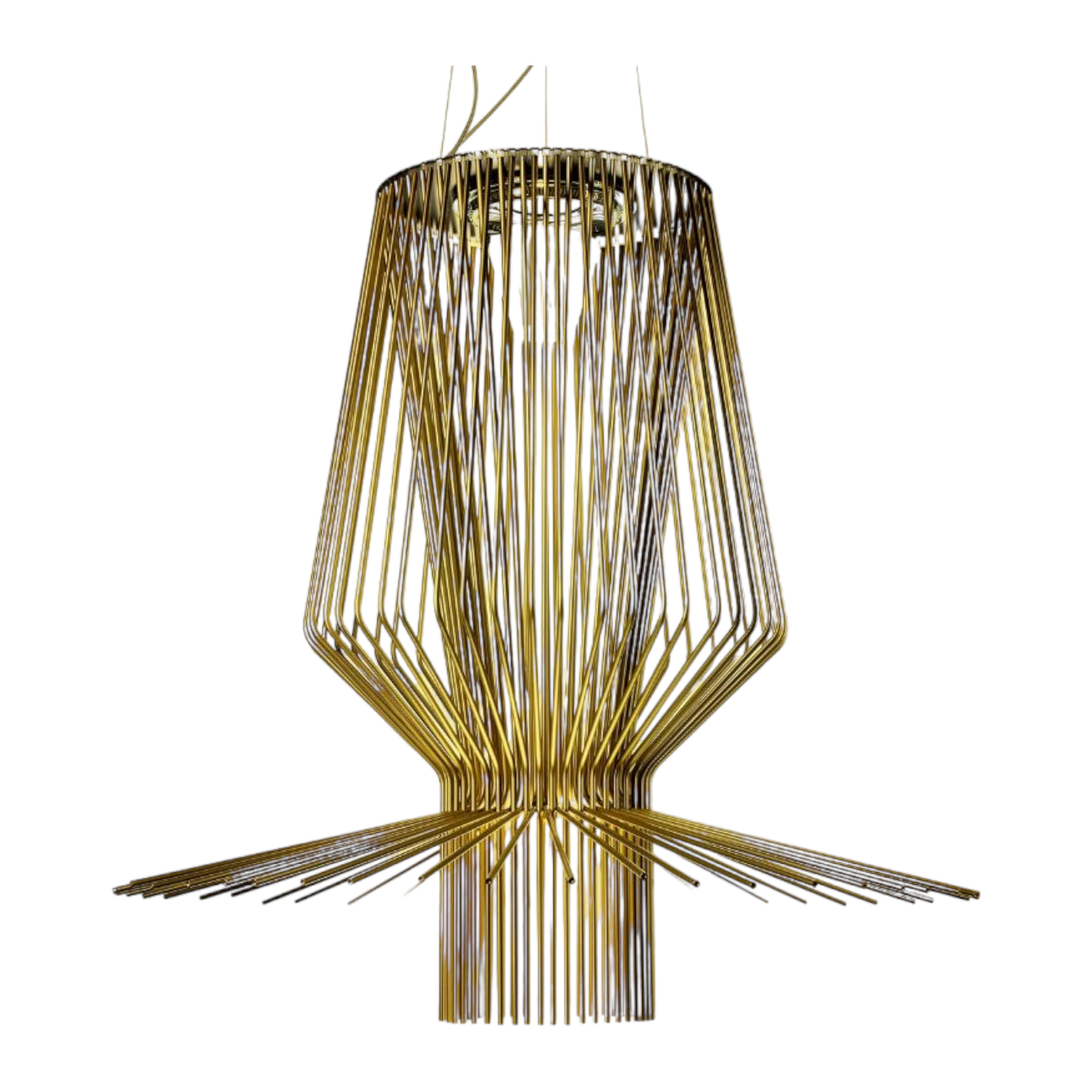 Foscarini - Pendelleuchte Allegro Assai Sospensione Aluminium Lackiert Gold - 2