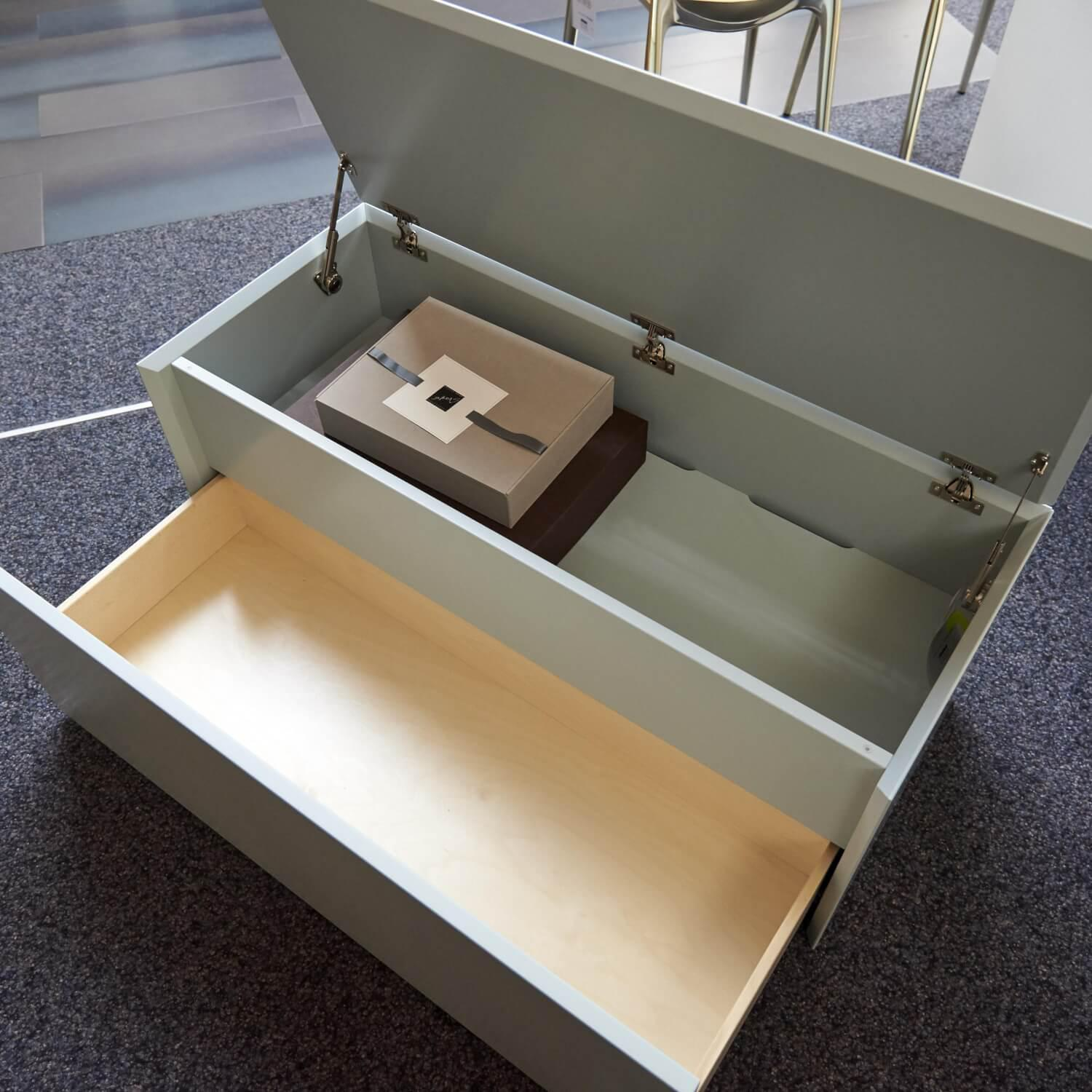 Schneider - Schuhtruhe Jadegrün Matt Lackiert - 11