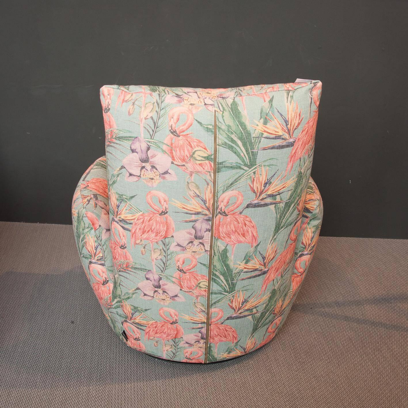 Bullfrog - Sessel Blobb Drehbar Bezug Flamingo Jade 1111/11 Mit Schaukelfunktion - 6