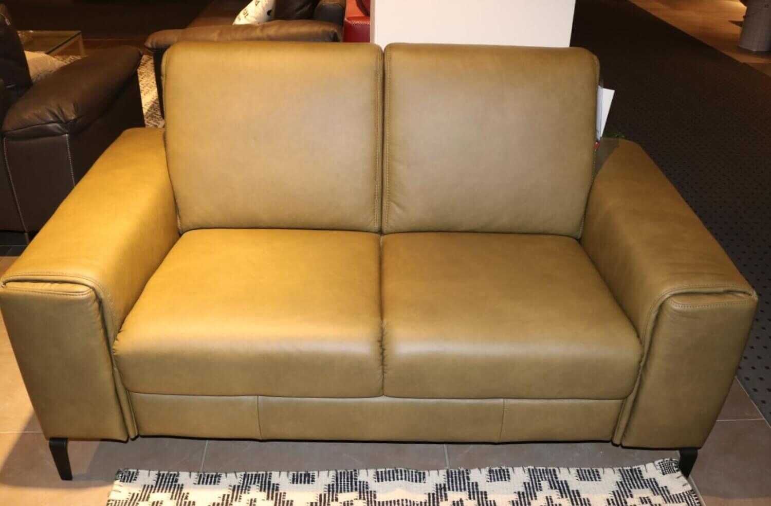 Mondo - Garnitur Marica Leder Longlife Zeder E Grün 2 Sofas - 9