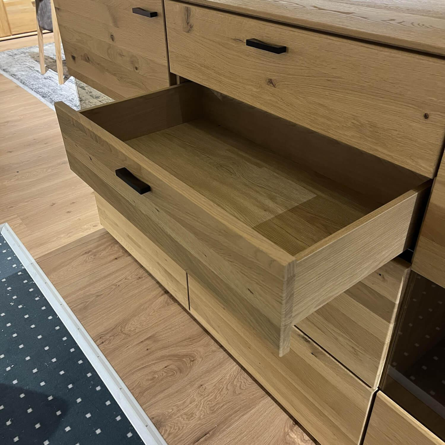 Wöstmann - Sideboard Valmondo Menora Plus Europäische Wildeiche Massiv Mit Beleuchtung - 9