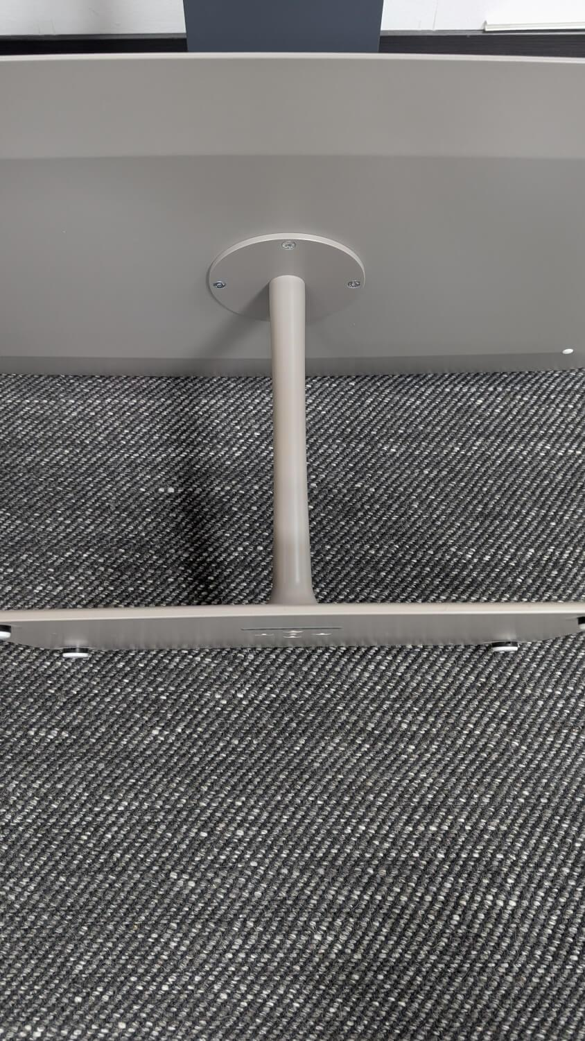 COR - Beistelltisch Jalis Rechteckig Platte MDF Beige Pulverbeschichtet Gestell Metall Beige Lack NCS S5005Y50R Beige - 6