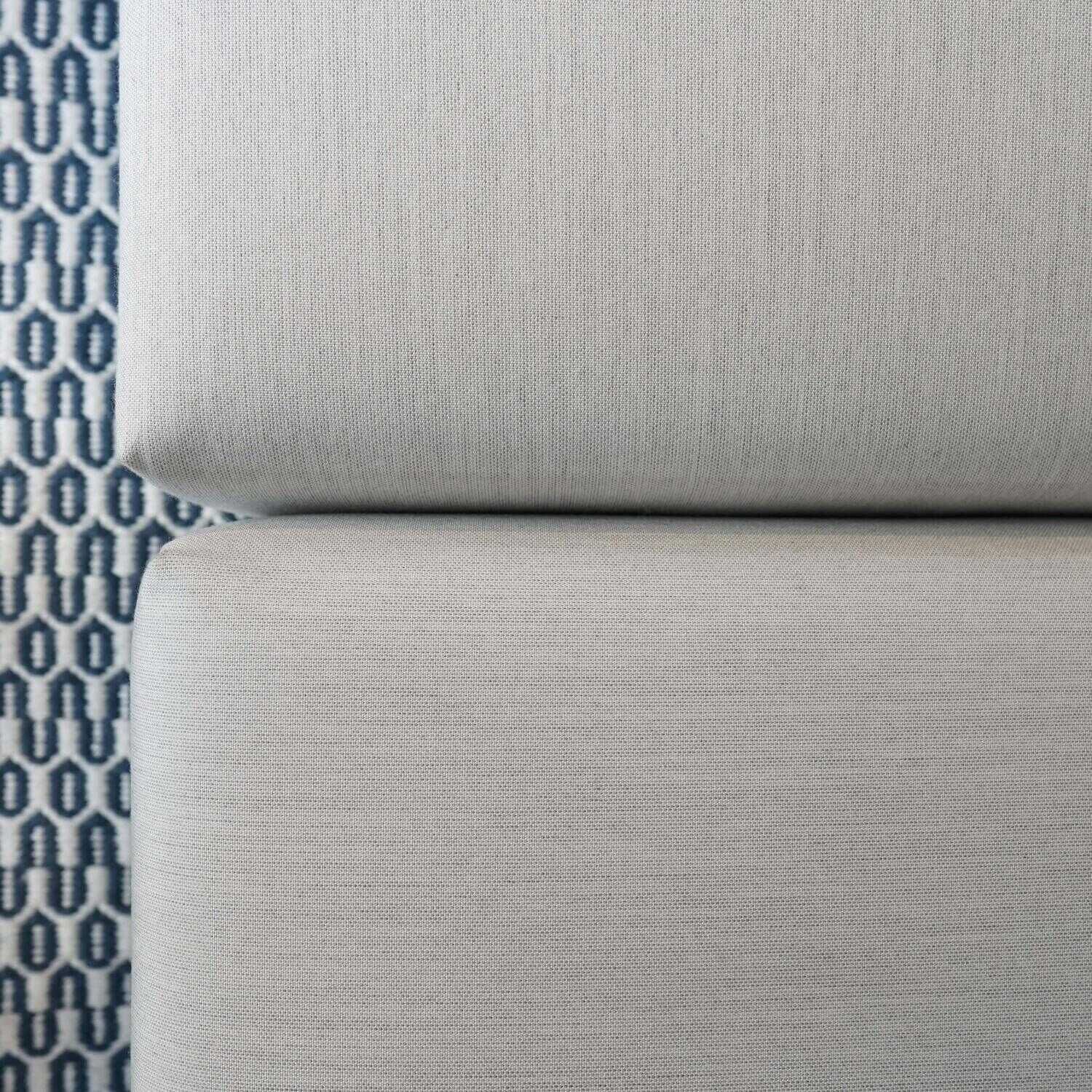 Conmoto - Sofa Outdoor Miami Stoff Hellgrau - 2