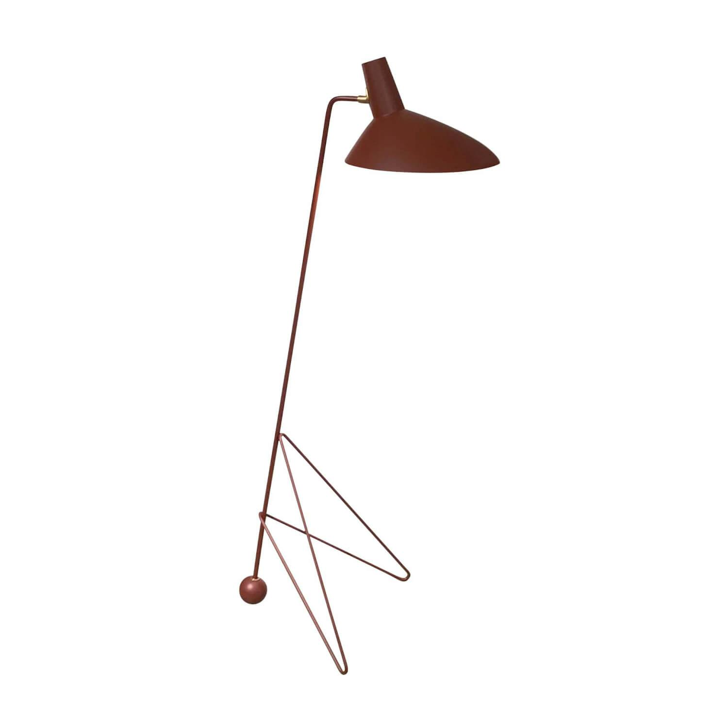 &tradition - Stehleuchte Tripod HM8 Farbe Maroon - 1