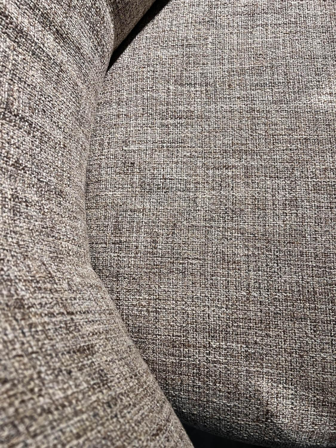 Walter Knoll - Sessel Bao 207 10 C Innen Stoff Sorell 7873 Topaz Beige Rücken Leder Softy Tundra Braun Drehteller - 3