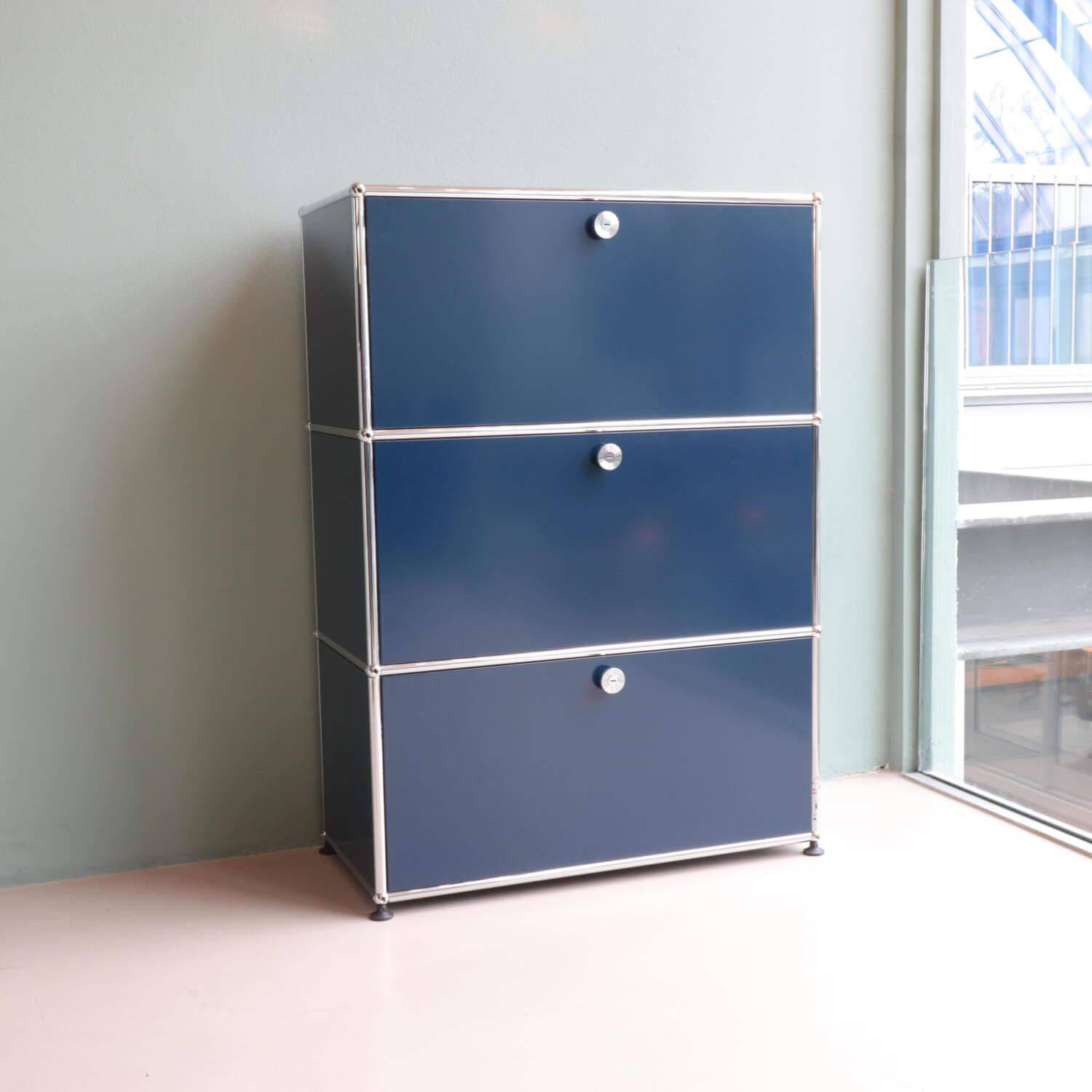 USM Haller - Home Office Regal Stahlblau - 10