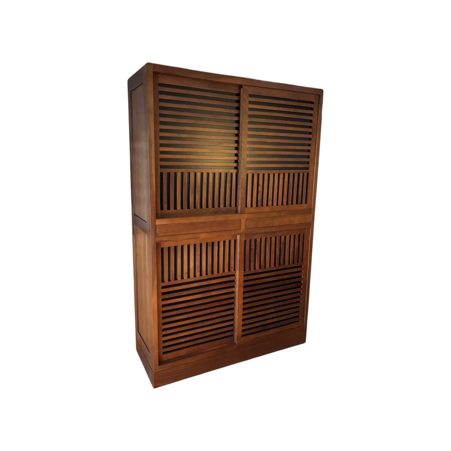 Marktex - Barschrank Oscar Nussbaum Mit Verspiegelter Rückwand Inklusive 2 Tablare - 1