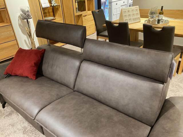 himolla - Garnitur 1926 Leder 27 K-Eleganza Dunkelbraun 2 Sofas - 9