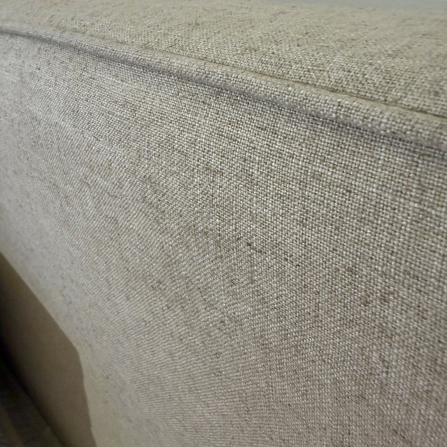 Treca Interiors - Polsterbett Moderne Stoff Two Tone CA1681 074 Sand Beige Füße Metall Verchromt Inklusive Matratzen - 2