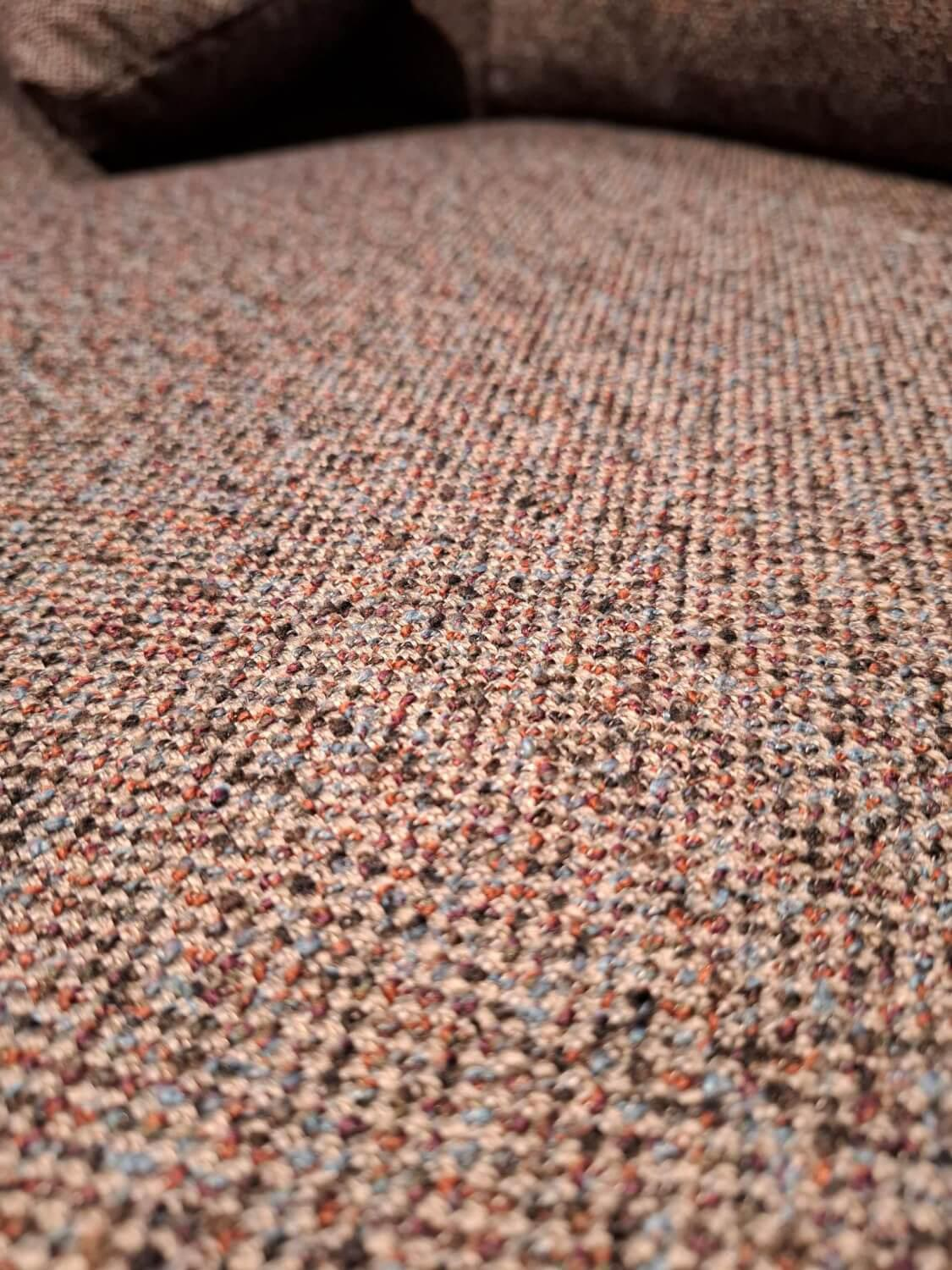 Carina - Ecksofa EM Setupal Stoff Salt n Pepper Grau Metallfuß Schwarz - 2