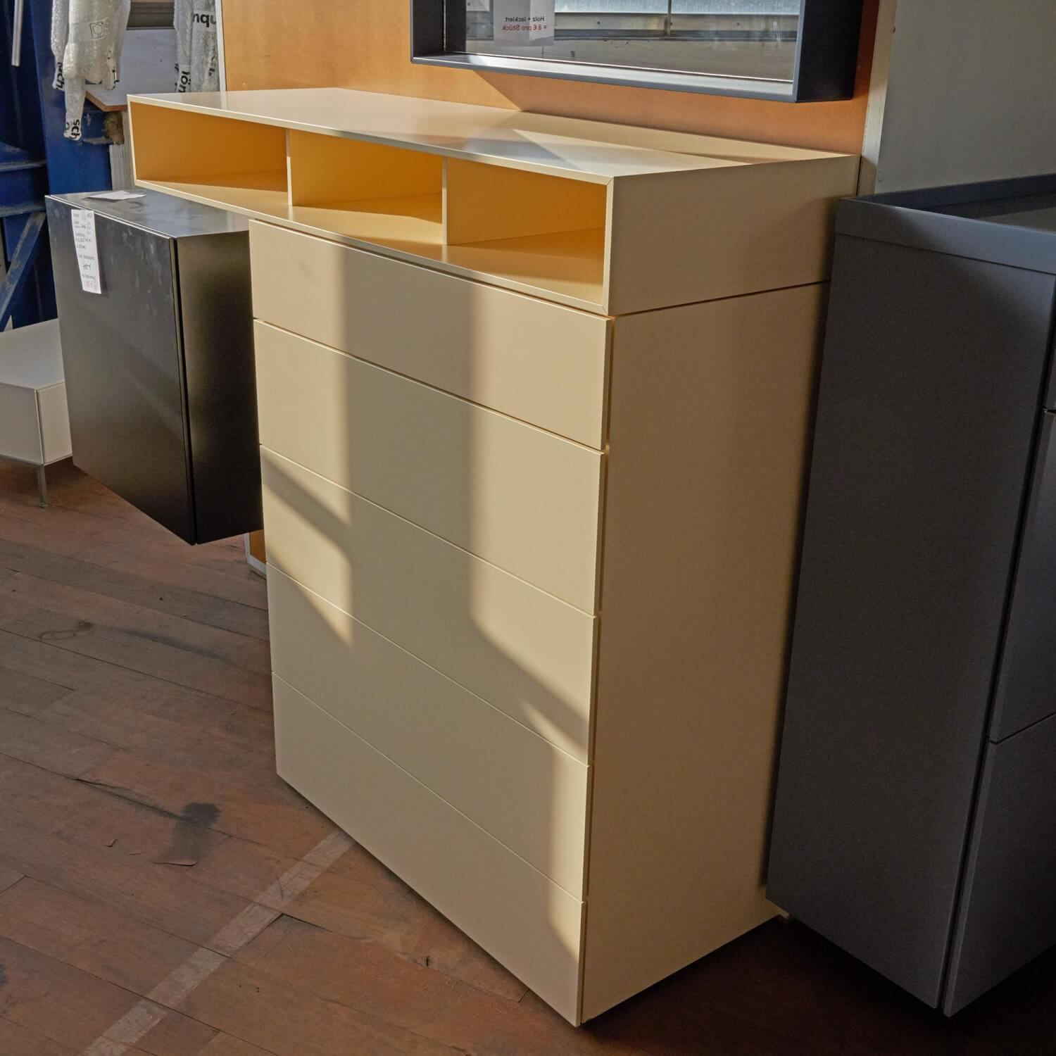 Sideboard Und Offenes Element Cosmo Sonderlack Sikkens F2.15.85 Pastell Orange