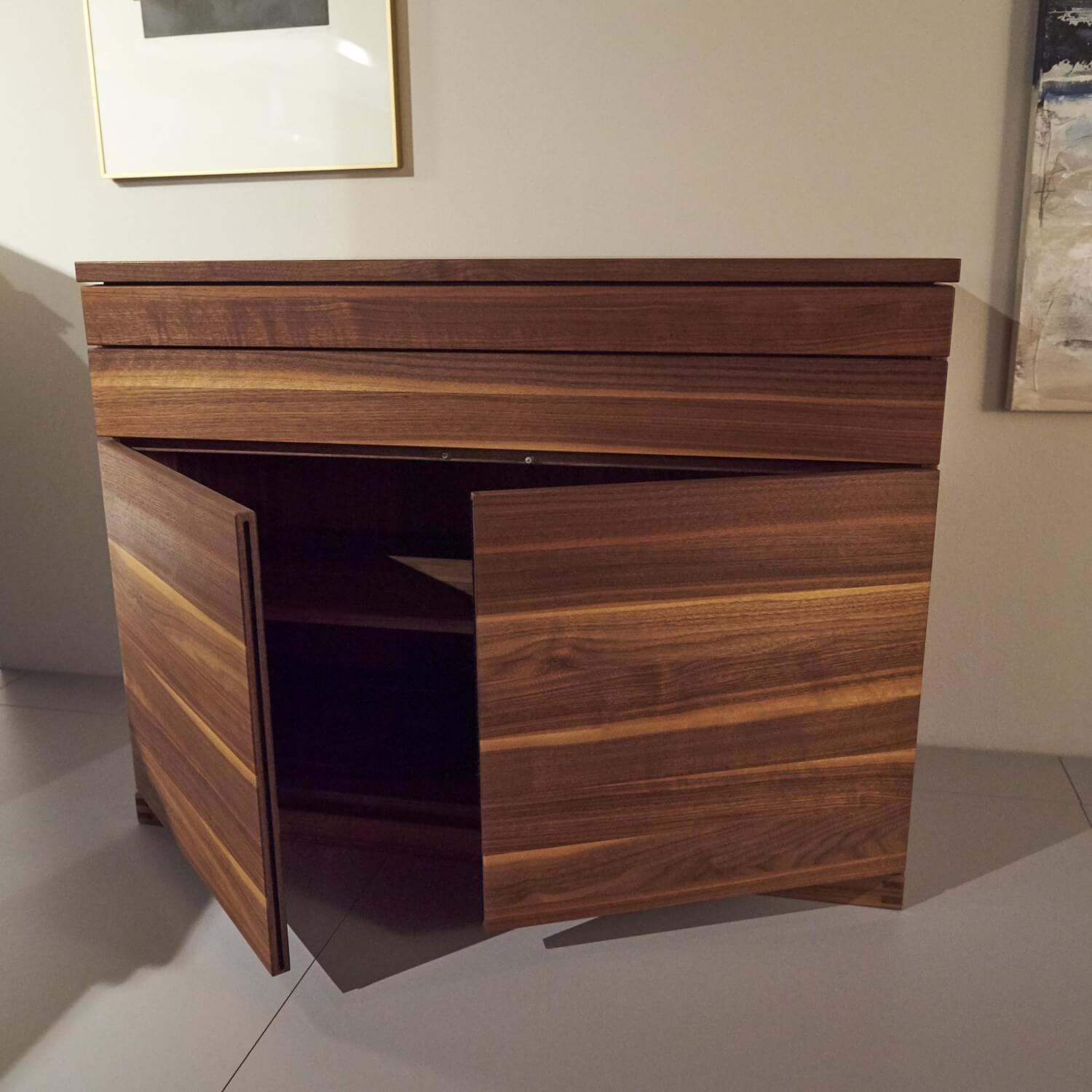 Team 7 - Sekretär Cubus CSEK100HQ Nussbaum Geölt Mit Touchbeschlag - 4
