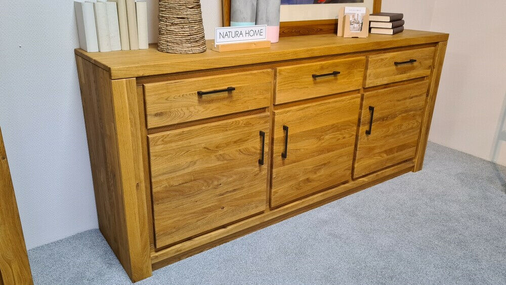 Natura - Sideboard Farmingdale 221035 Eiche Massiv Natur Geölt - 4