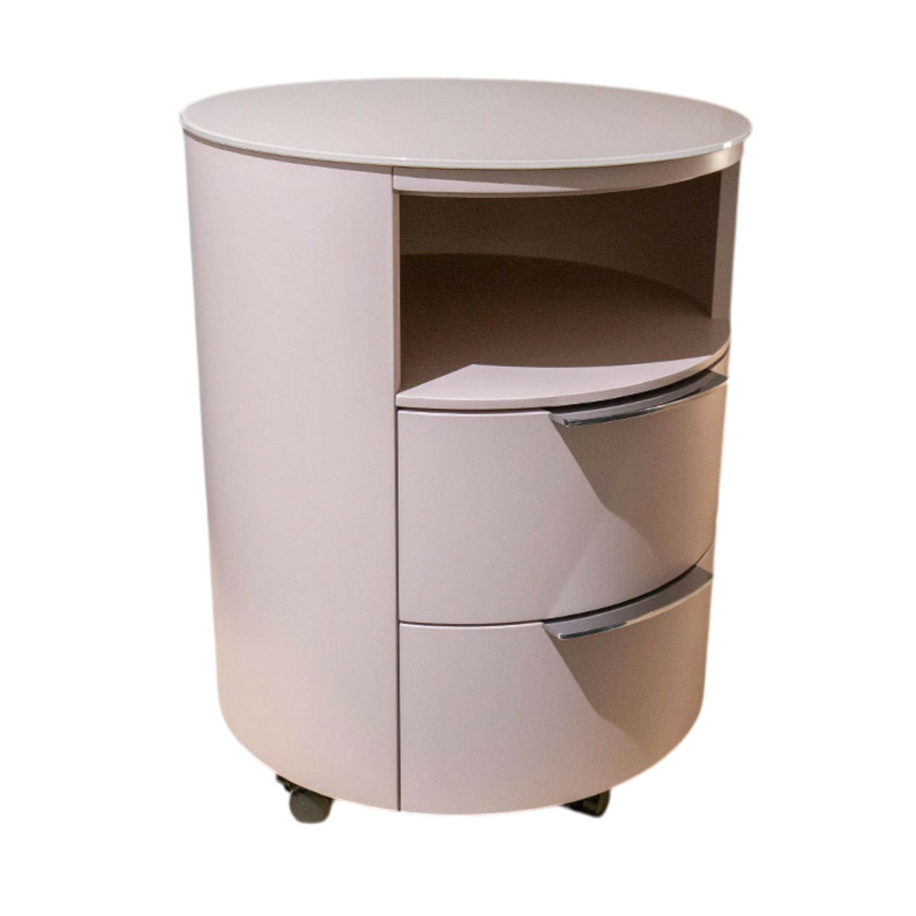 Schönbuch - Rundkommode Conga Altrosa Lackiert - 1