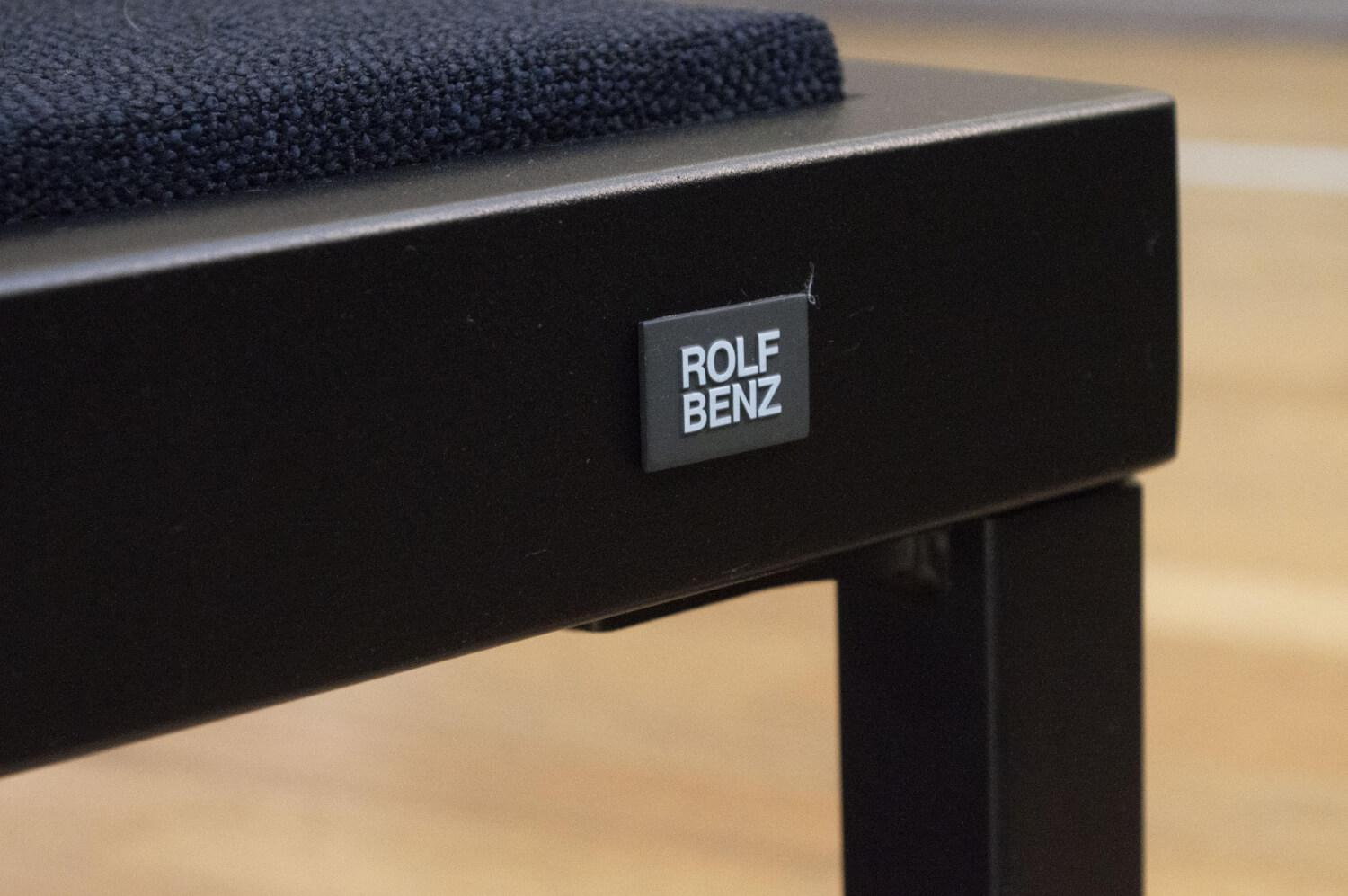 Rolf Benz - Sofa Nova 340-14 Longchair Stoff 28.405 Schwarzblau - 6