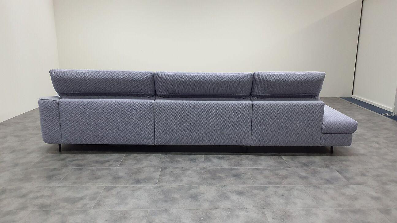 himolla - Ecksofa 1571 Stoff Marble Manga Violet Füße Metall Anthrazit Mit Verstellfunktion - 4