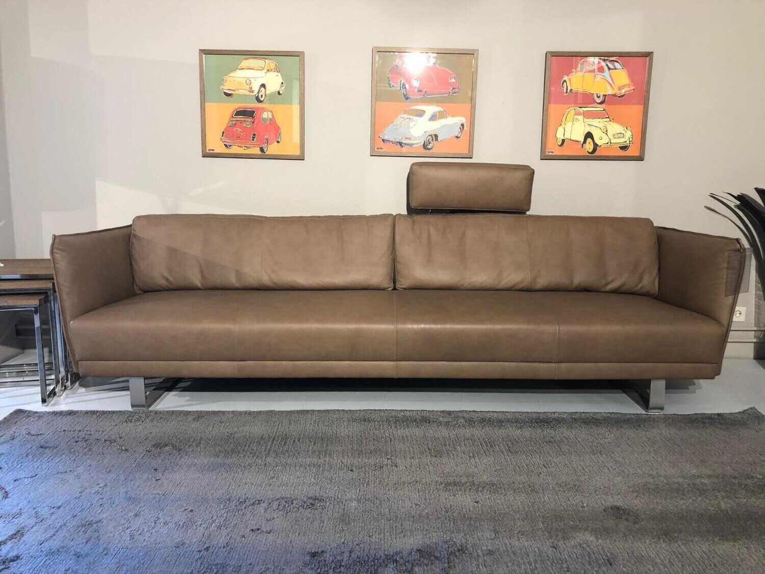 Contur Sofa Vic Leder Braun 1500172534 MÖBELFIRST.DE!