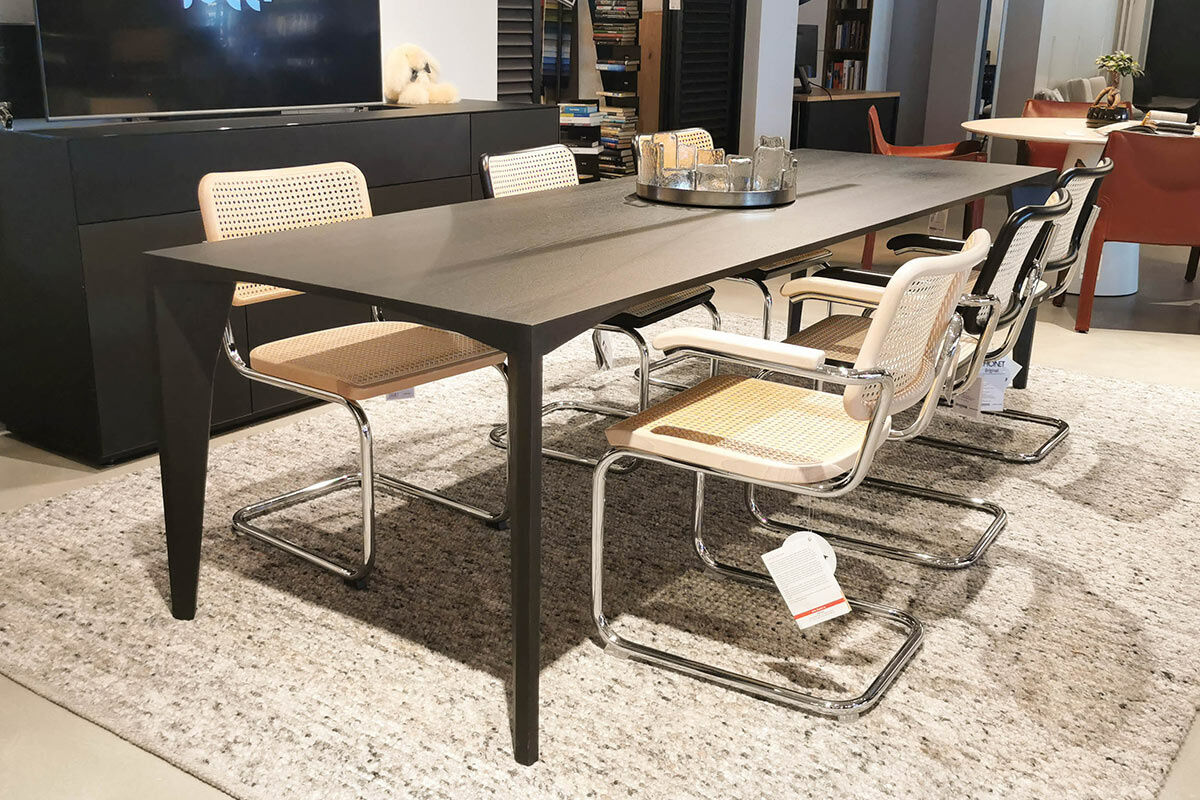 COR - Esstisch Delta 280x90 Eiche Massiv Dunkel - 4