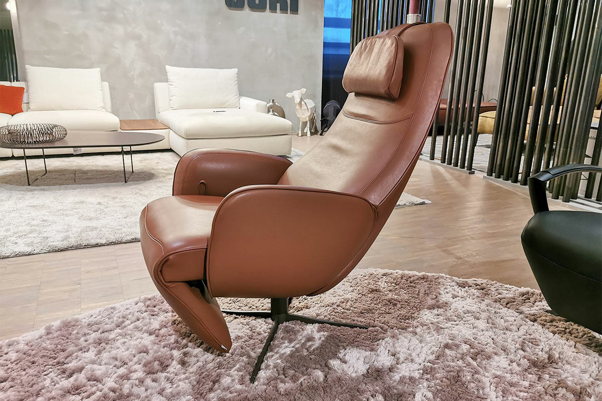 Jori - Relaxsessel Cosy Ghost Multi-Move Medi Leder Lipano Castagna Braun - 8